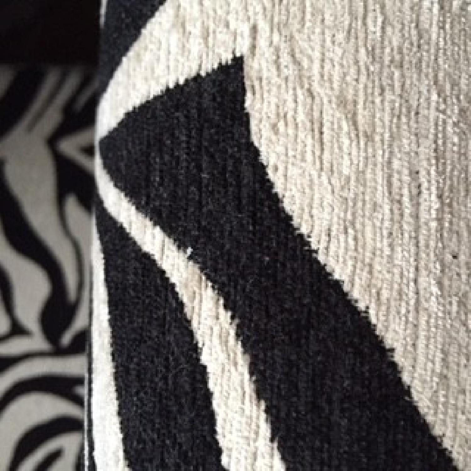Zebra Print Accent Chair - image-5