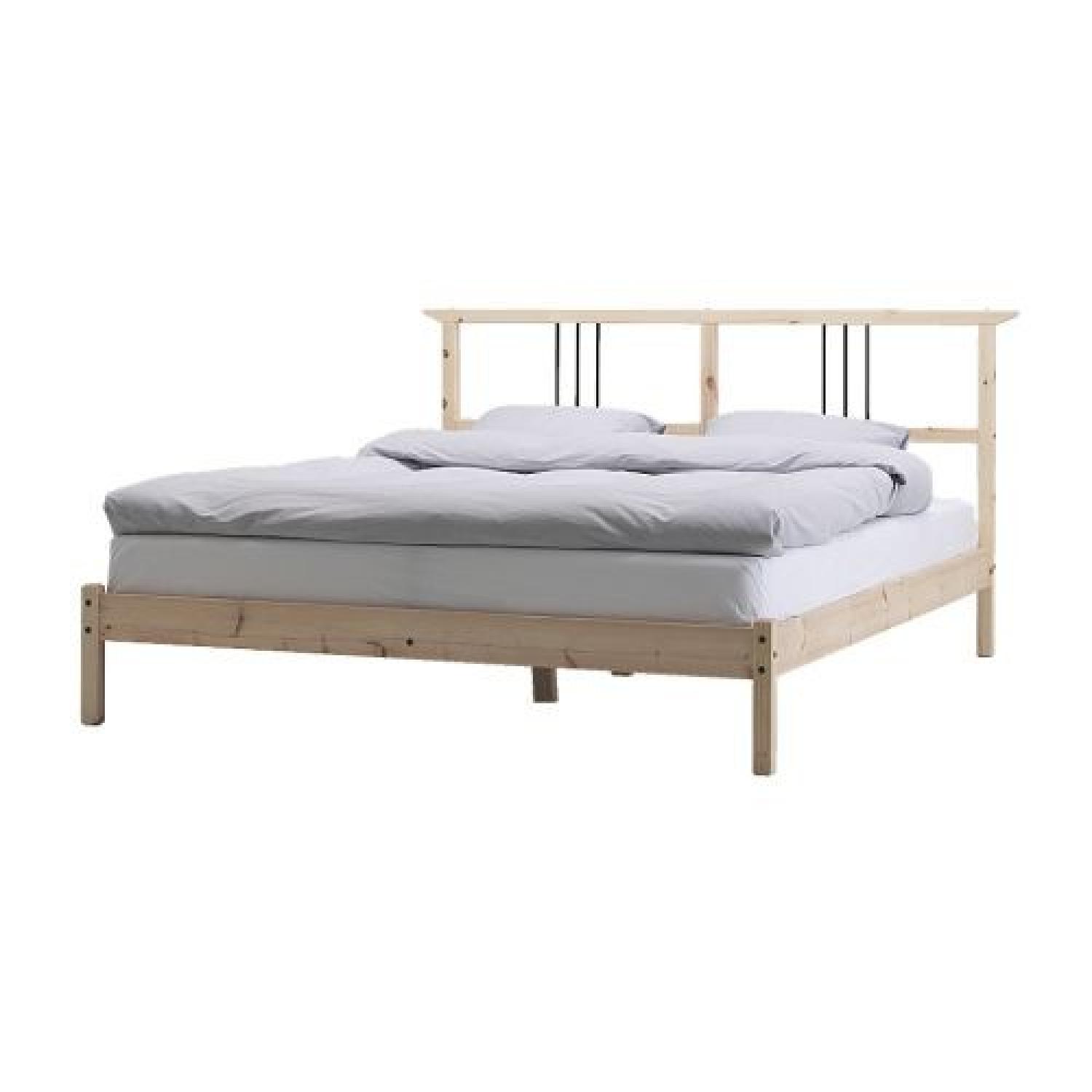 Ikea Rykene Queen Bed Frame - image-2