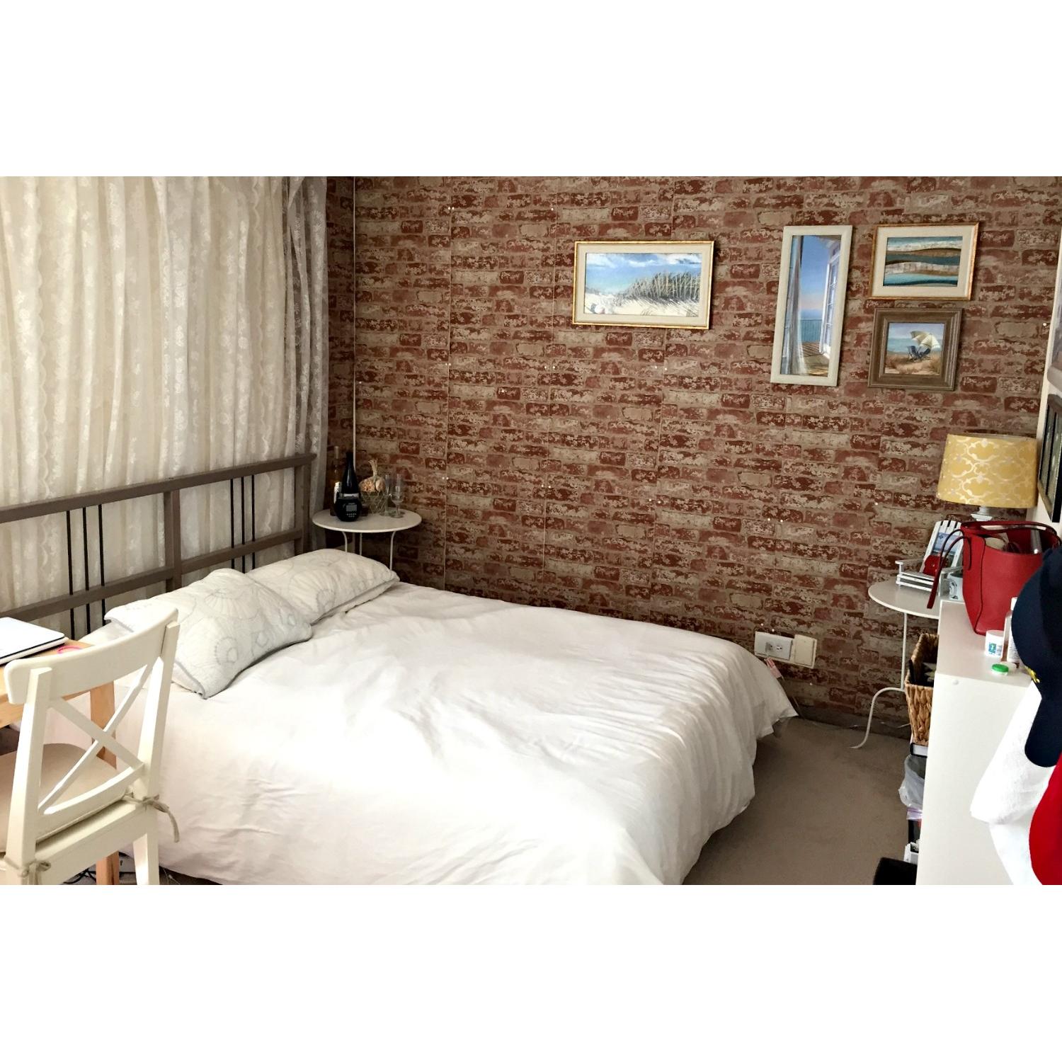 Ikea Lindved White Side Tables - image-1