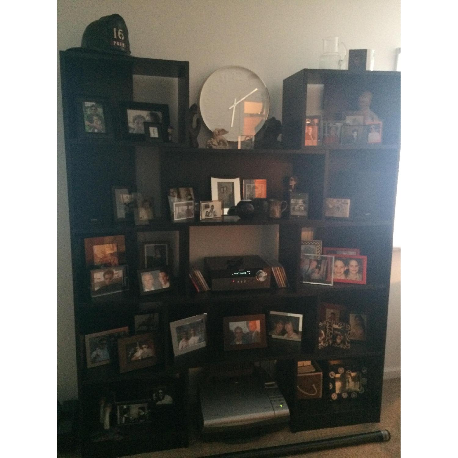 Crate & Barrel Puzzle Bookcase - image-1