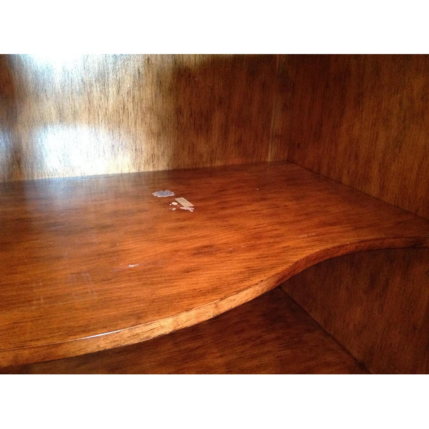 Custom Wood Credenza w/ Marble Top - image-7