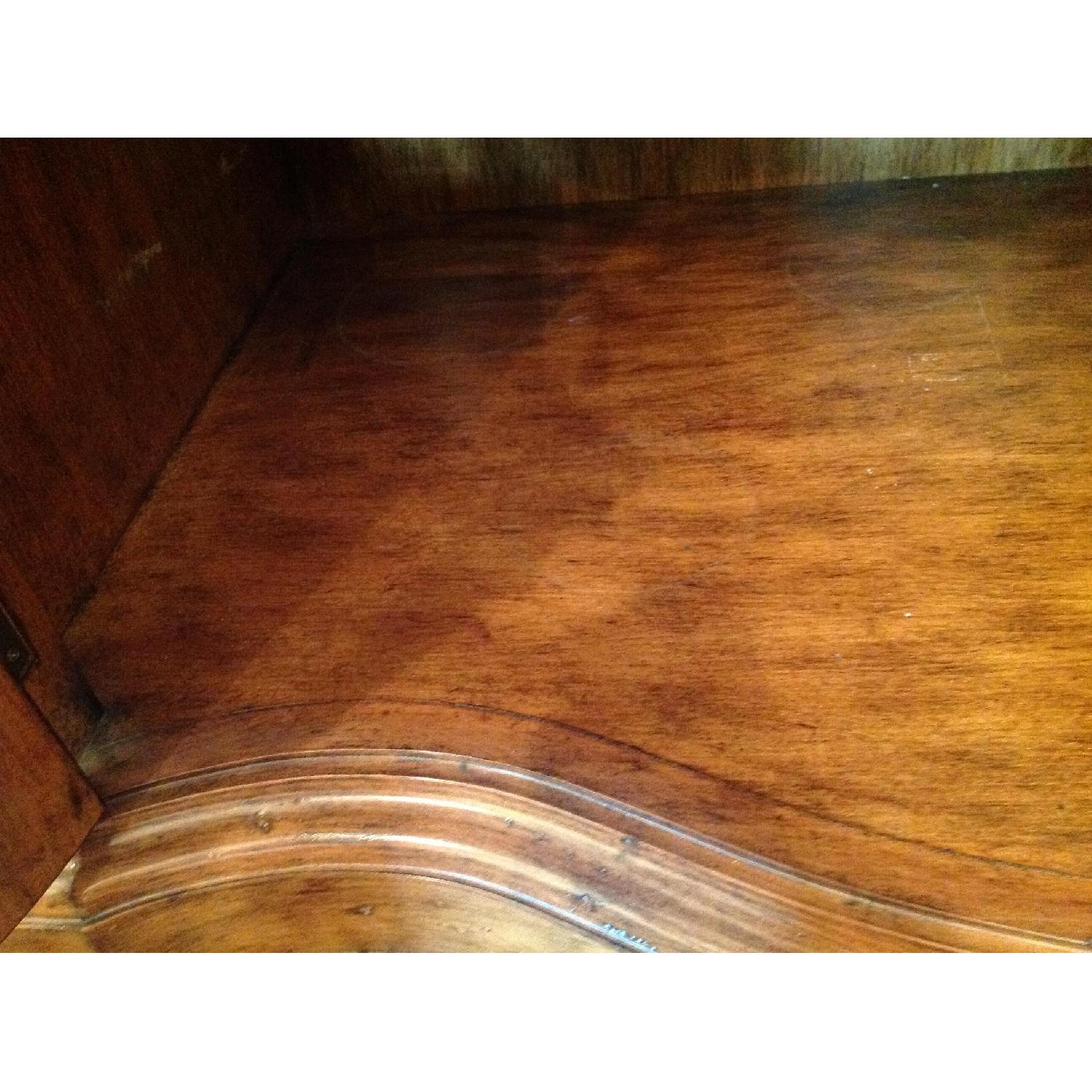 Custom Wood Credenza w/ Marble Top - image-8
