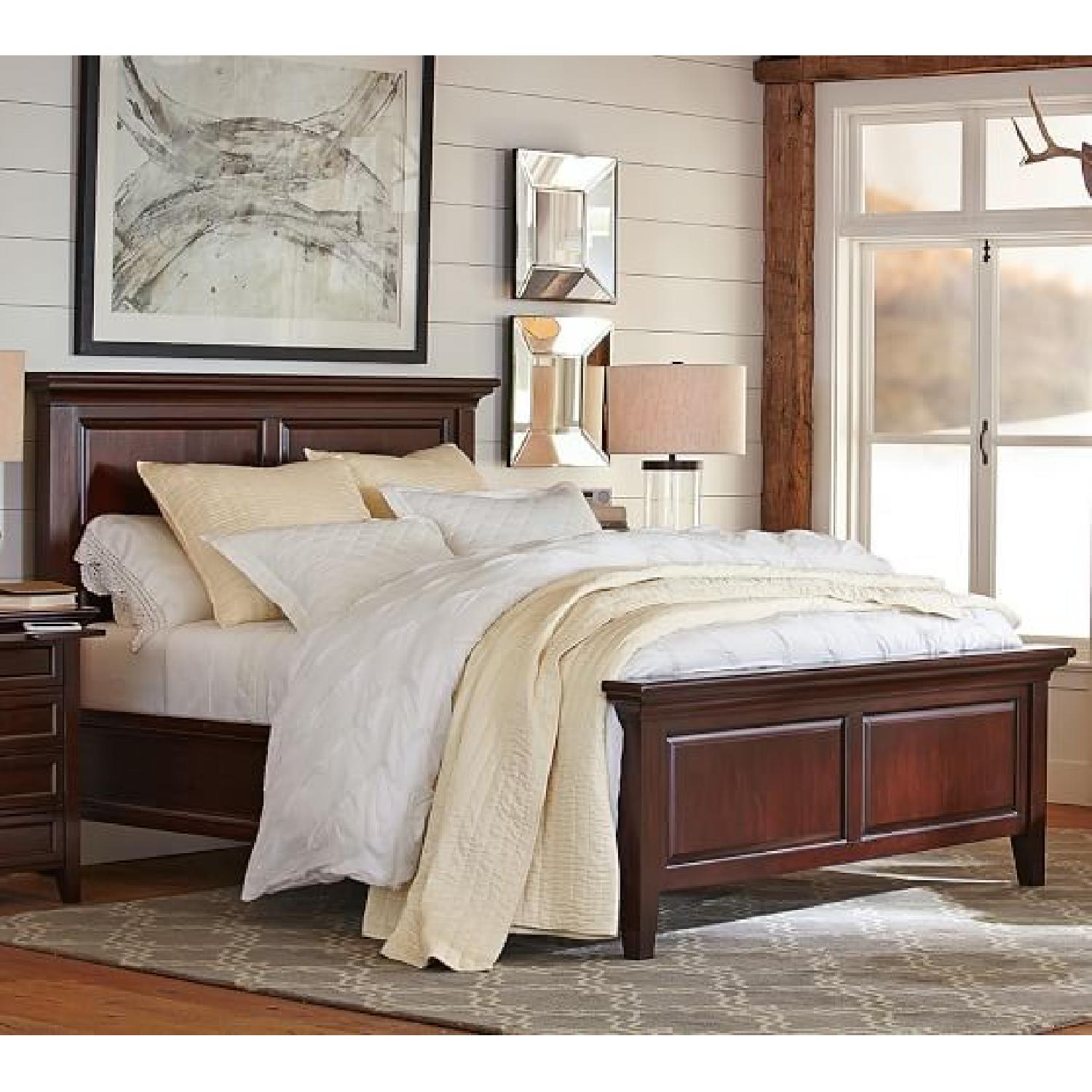 Pottery Barn Hudson Queen Bed Frame - image-0
