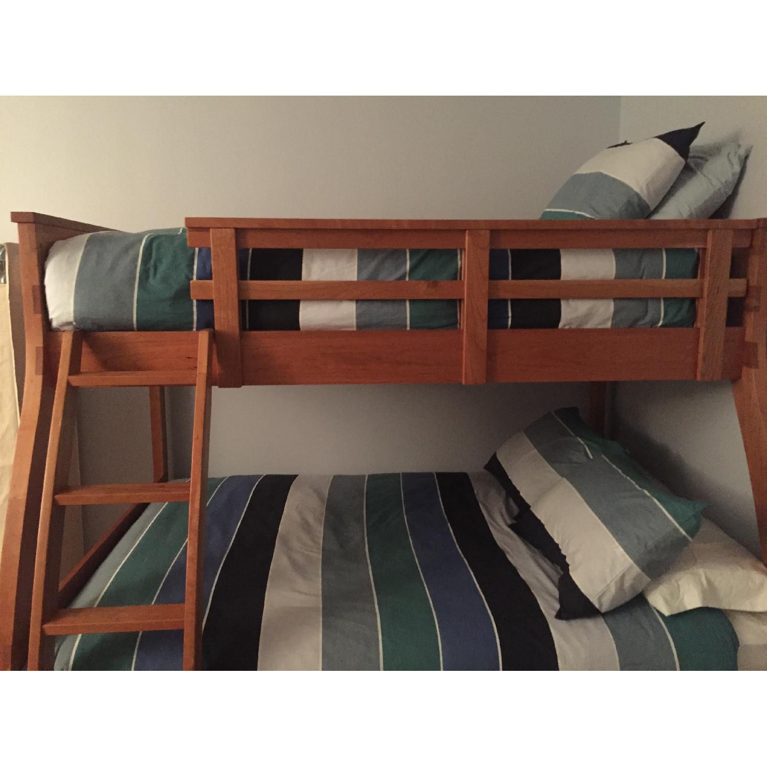 Room & Board Solid Cherry Wood Griffin Duo Bunk Bed - image-1
