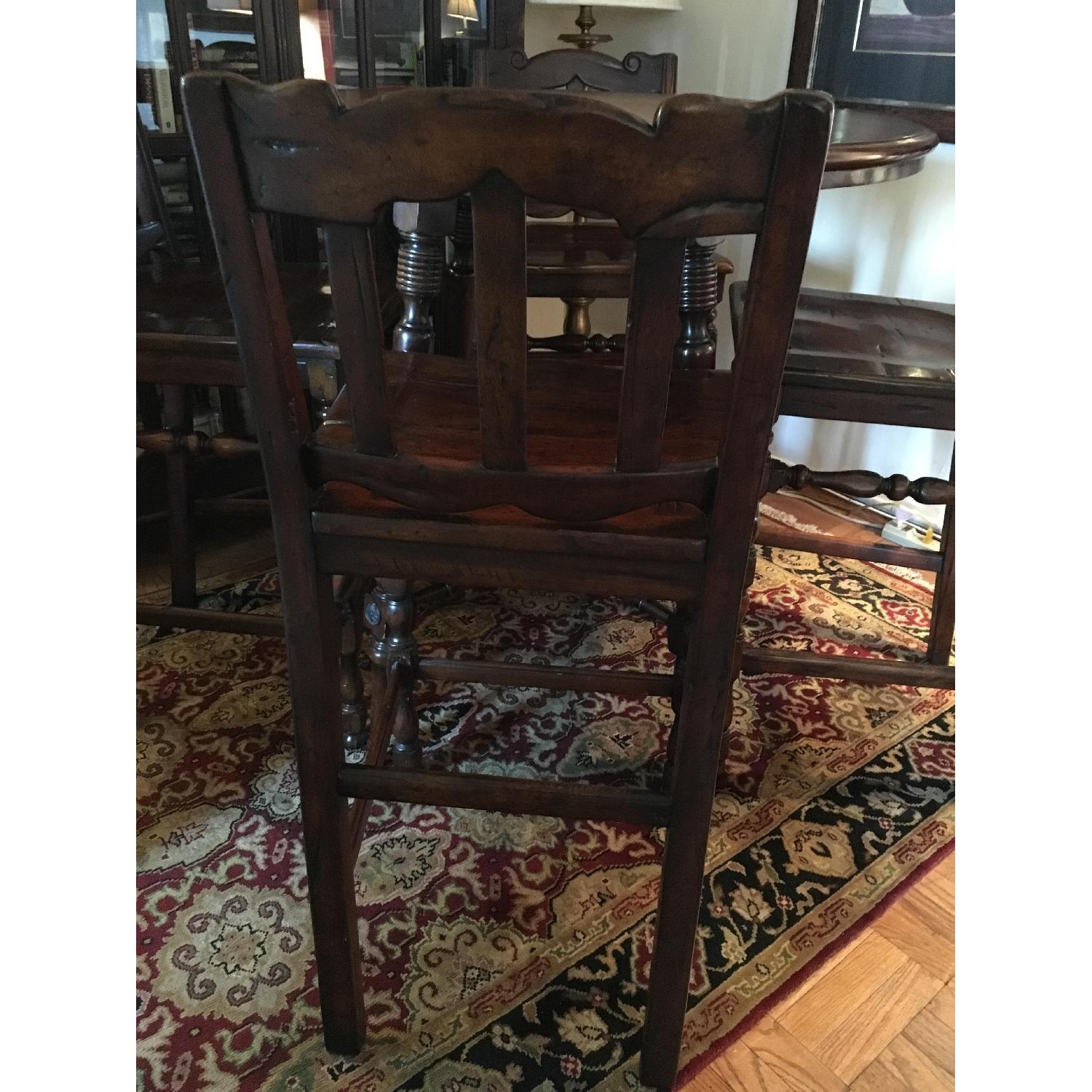 ABC Carpet and Home High Top Dining Table w/ 4 Chairs - image-4