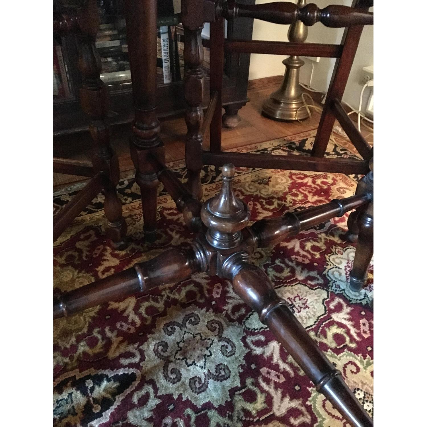 ABC Carpet and Home High Top Dining Table w/ 4 Chairs - image-6