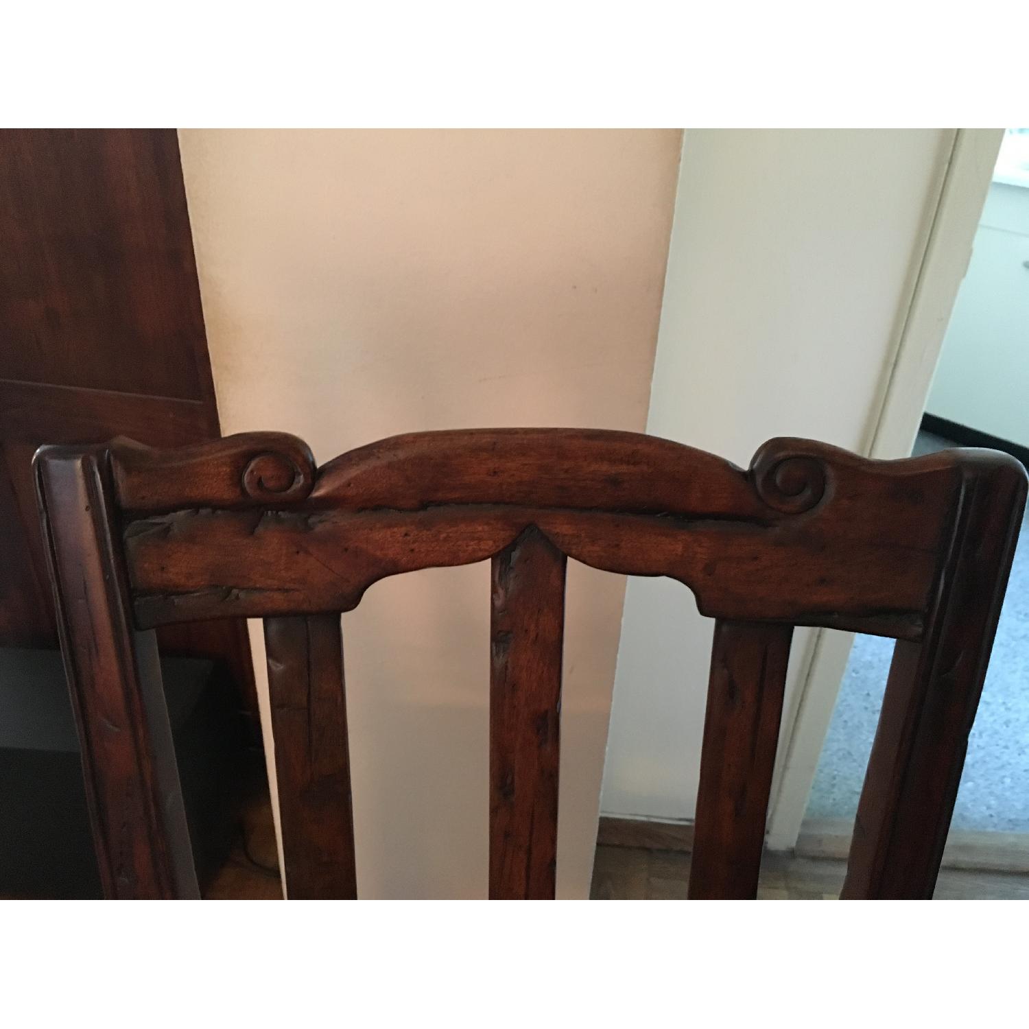 ABC Carpet and Home High Top Dining Table w/ 4 Chairs - image-11