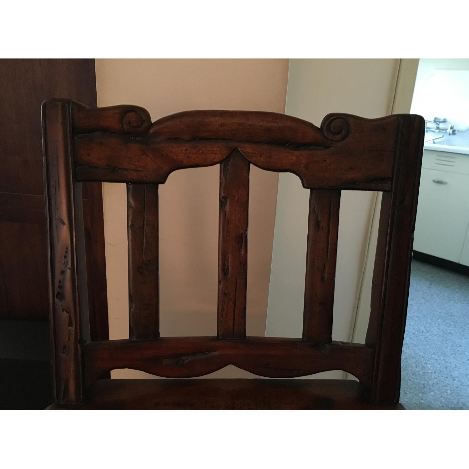 ABC Carpet and Home High Top Dining Table w/ 4 Chairs - image-13