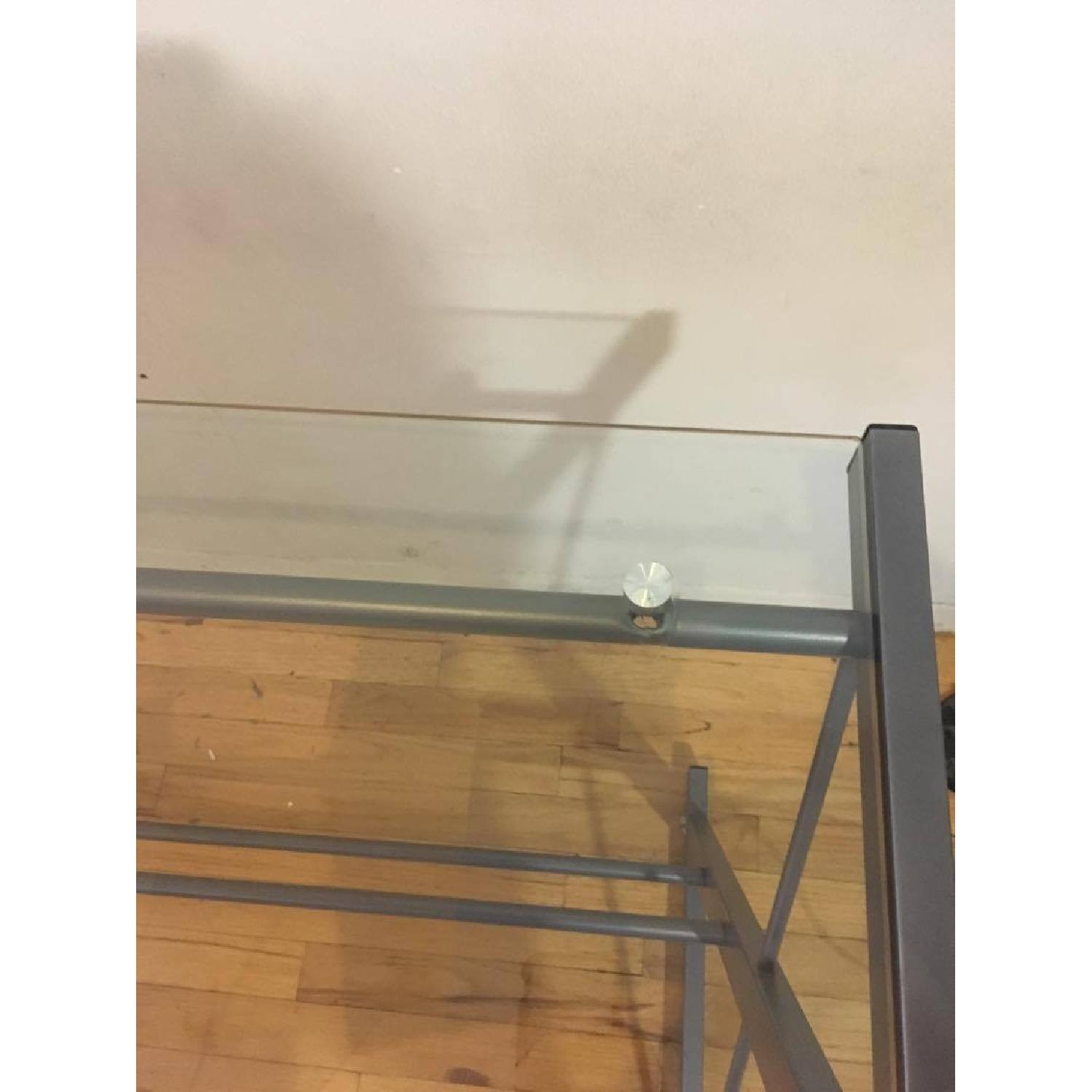 Altra Furniture Glass L Shape Corner Desk - image-4