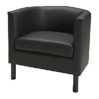 IKEA SOLSTA OLARP 1人がけ　ソファ Ikea Solsta Olarp Black Armchair - AptDeco