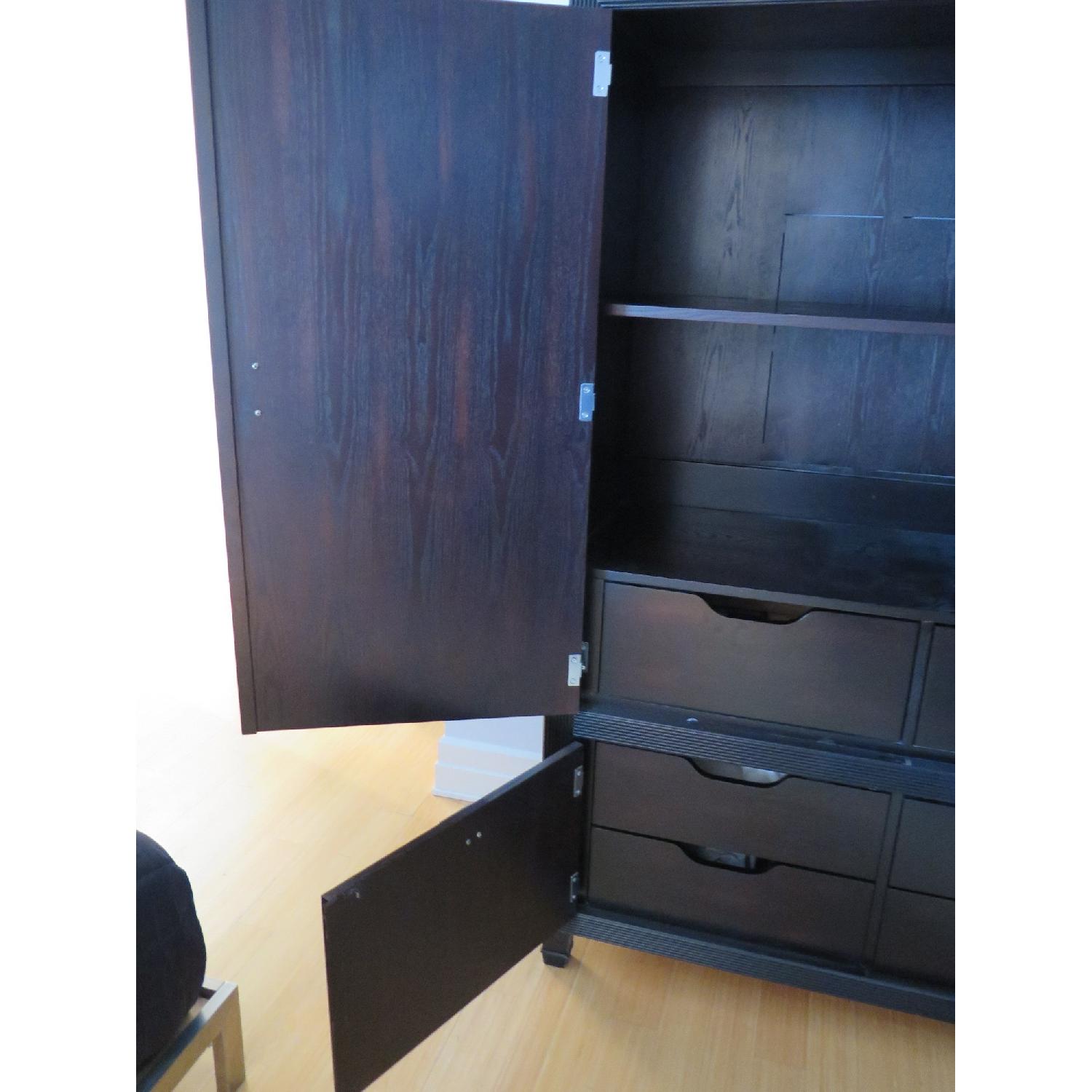 Bloomingdale's Harbor House Furniture Company Brown Wood Armoire - image-3