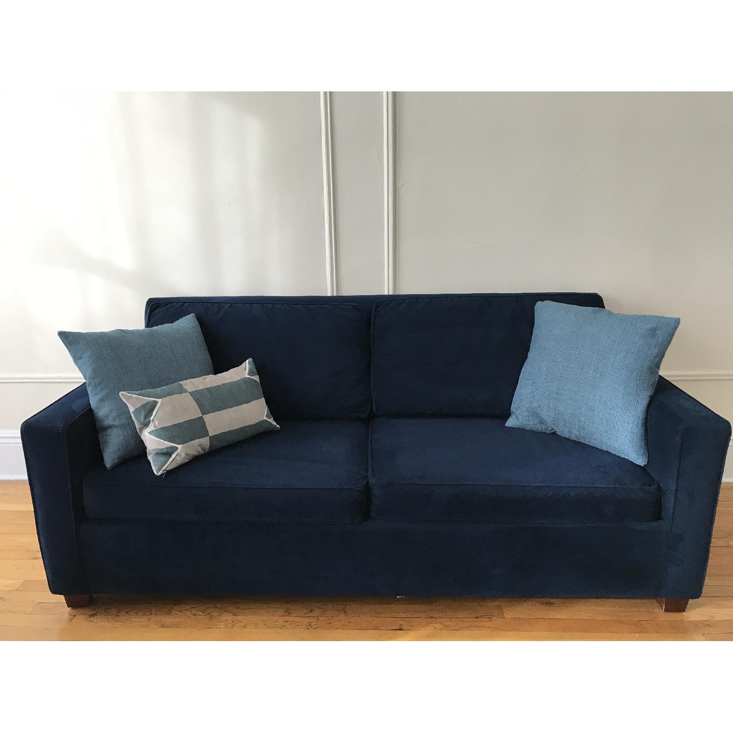 West Elm Henry Basic Queen Pull Out Couch - image-3