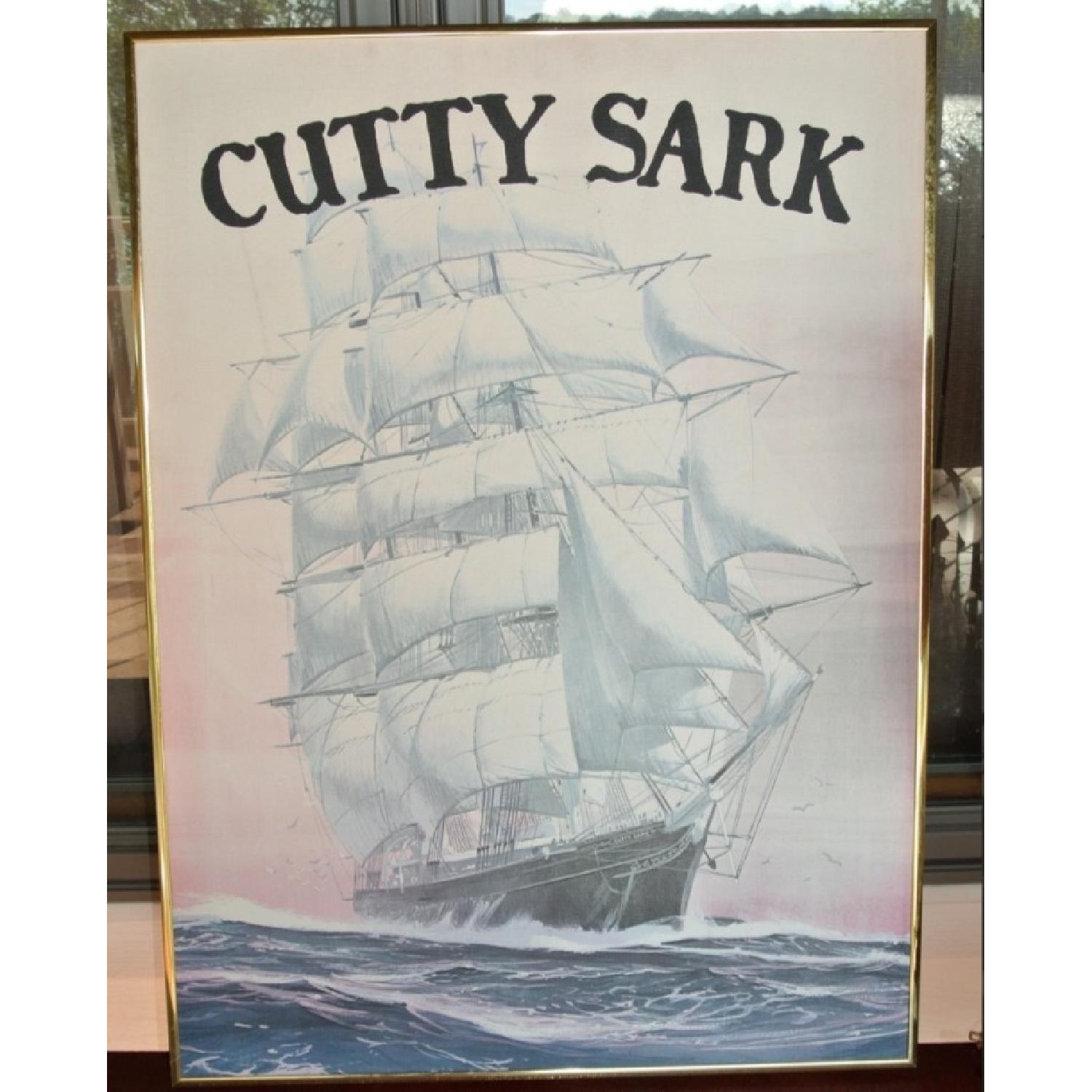 Cutty Sark Model Ship Lamps + Canvas - image-3