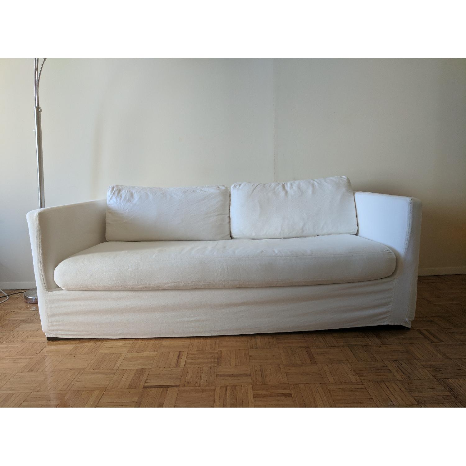 Homenature Montauk White Sofa - image-3