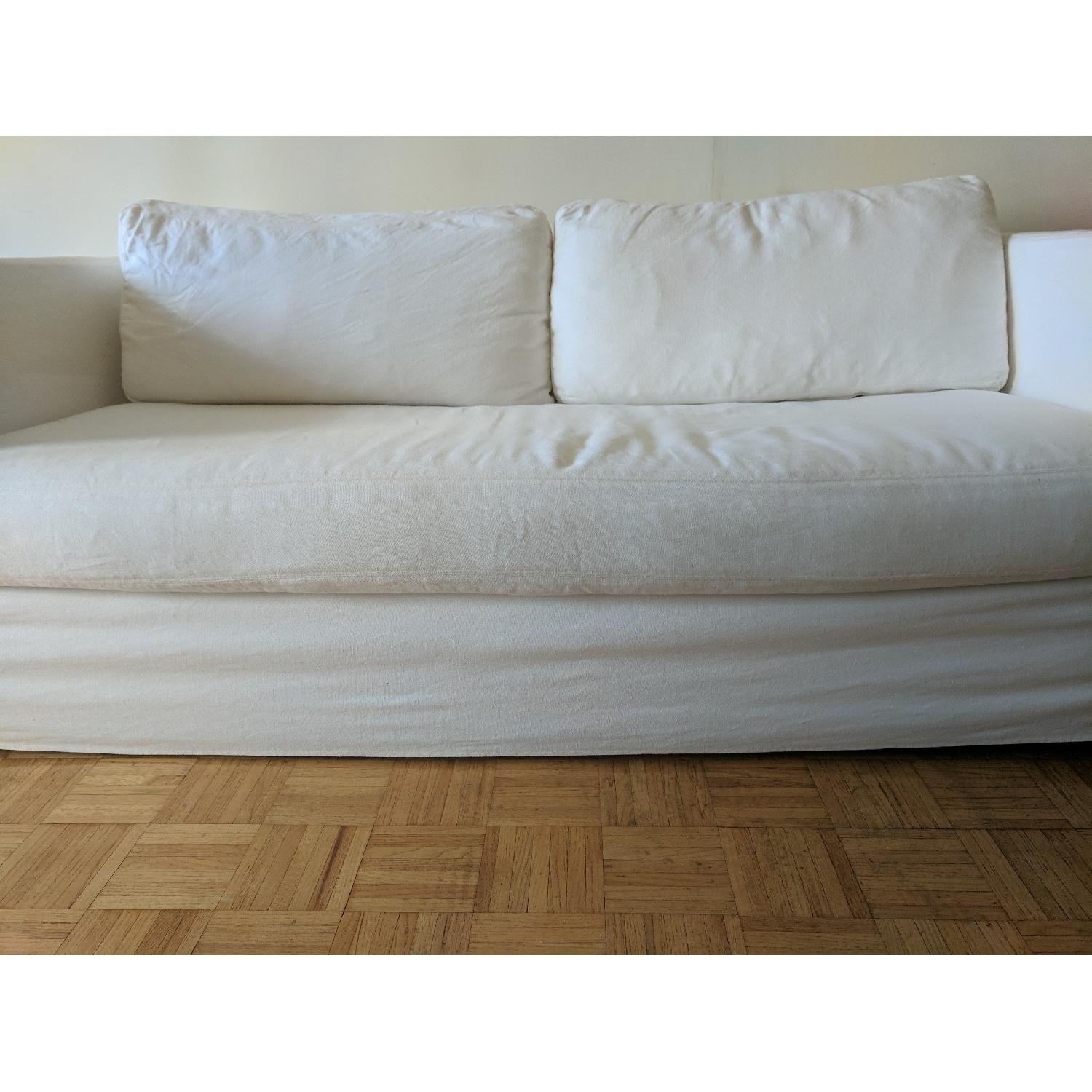 Homenature Montauk White Sofa - image-4