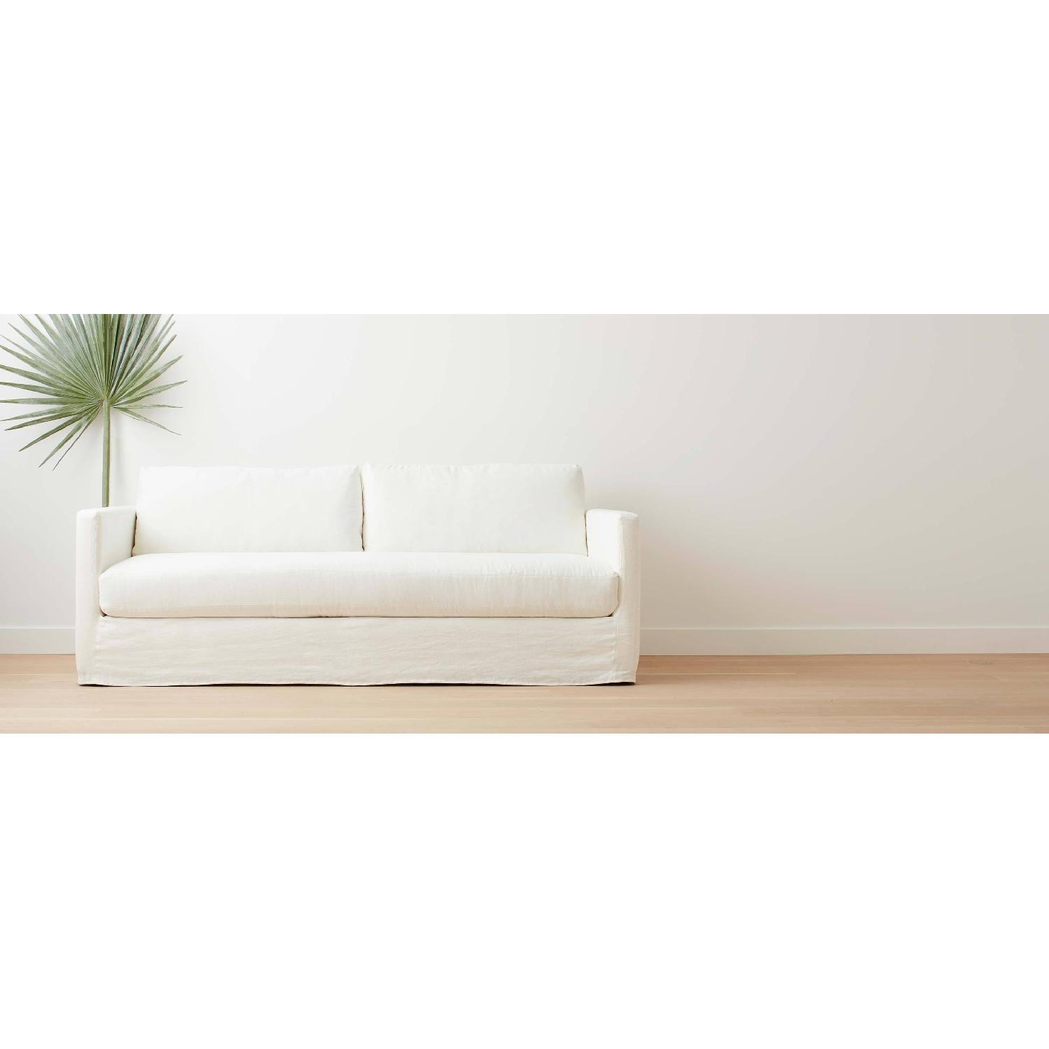 Homenature Montauk White Sofa - image-8
