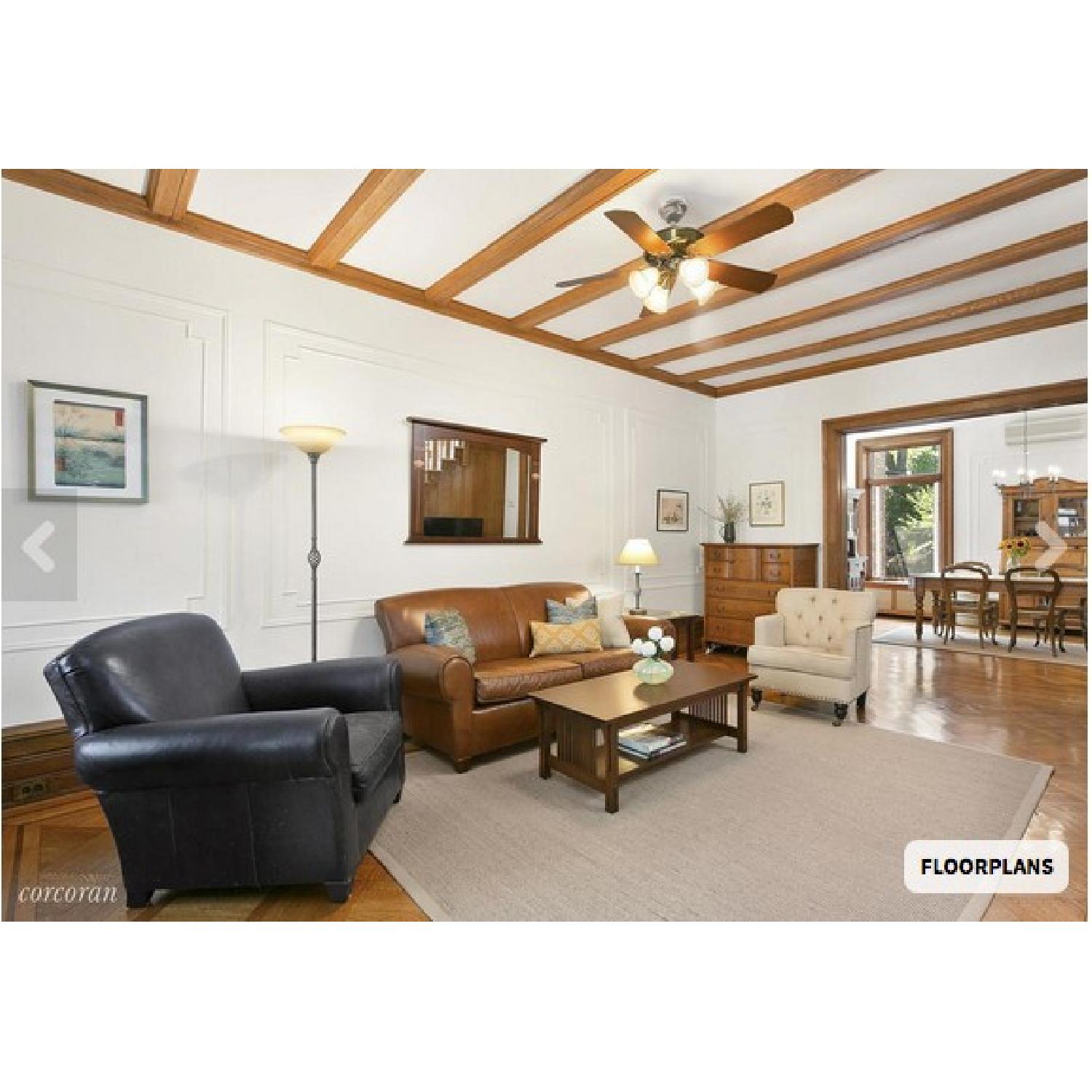 Antique Oak Refinished Bonnet Dresser - image-2