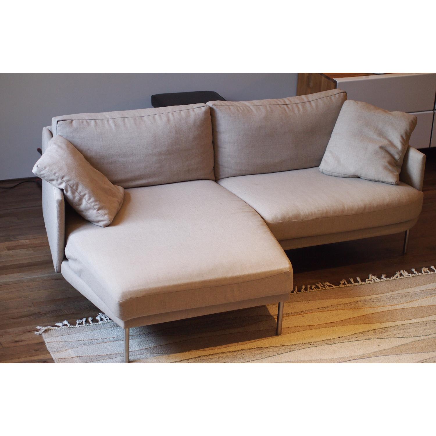 Design Within Reach Camber Sectional Sofa in Lama Tweed - image-1