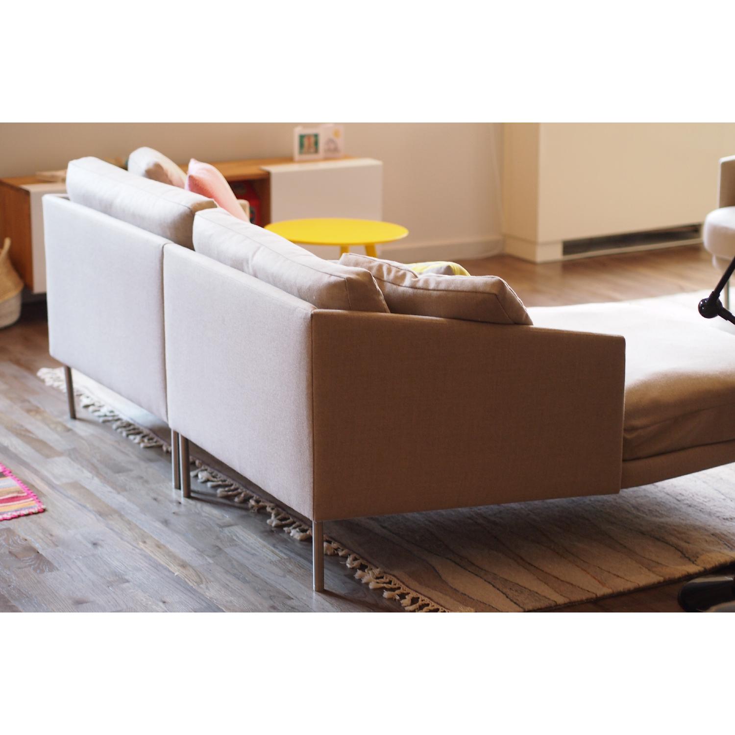 Design Within Reach Camber Sectional Sofa in Lama Tweed - image-5