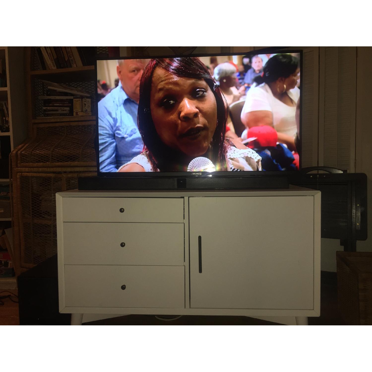 Langley Street Easmor White TV Stand - image-5