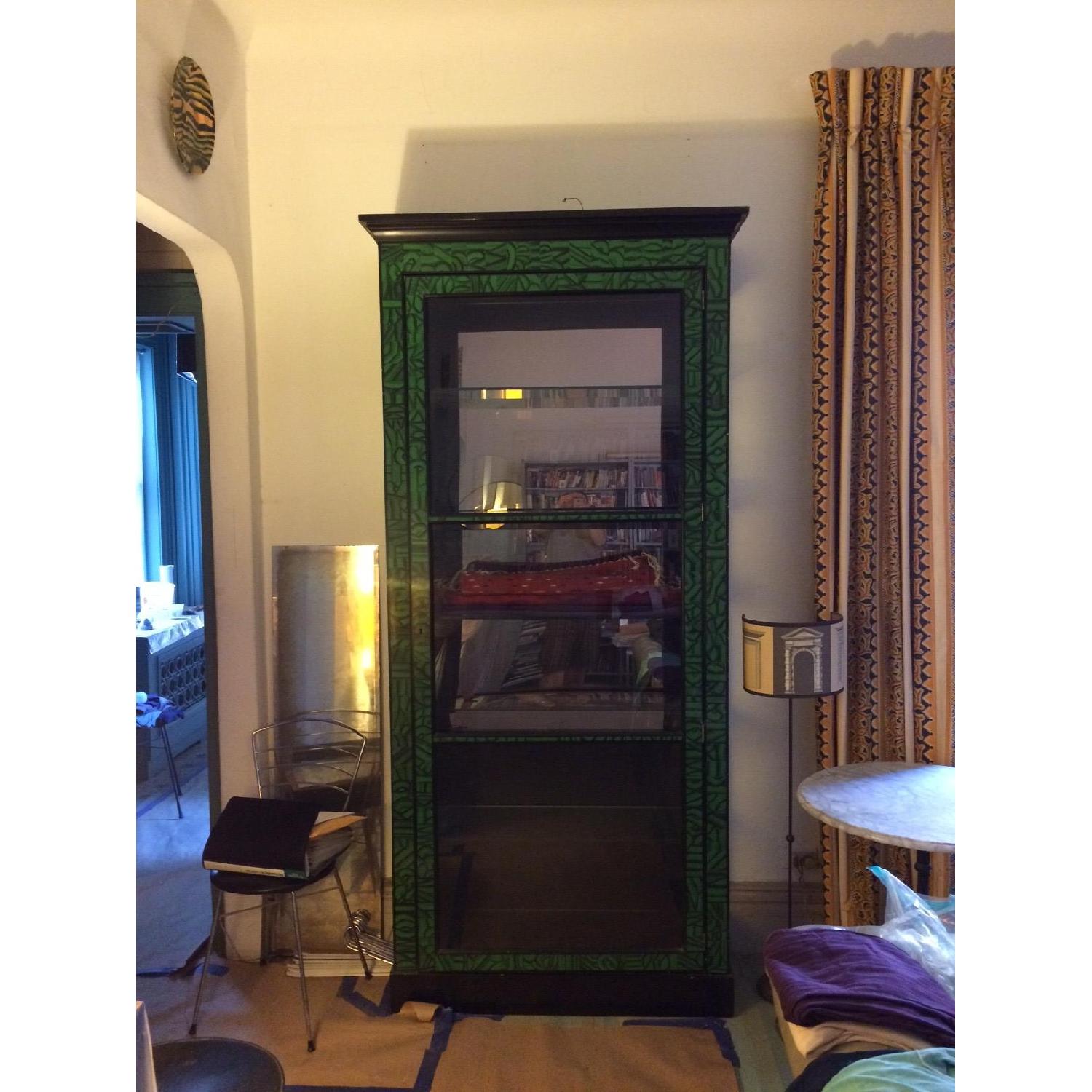 Baker Furniture Art Deco Curio Cabinet - image-2