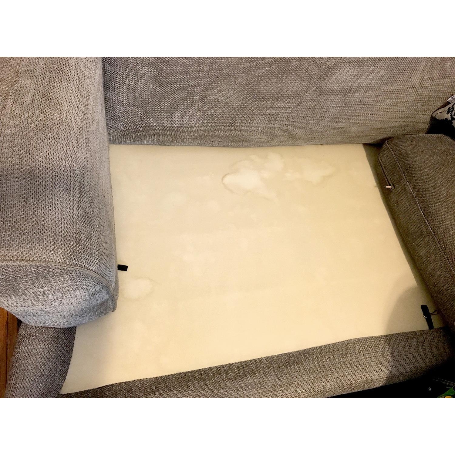 Crate & Barrel Camilla 2 Seat Sofa w/ Pillows - image-5