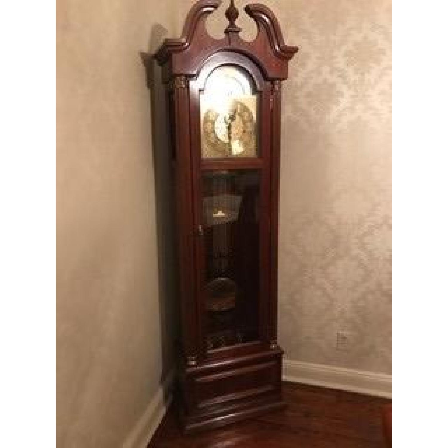 Ethan Allen Grandfather Clock AptDeco