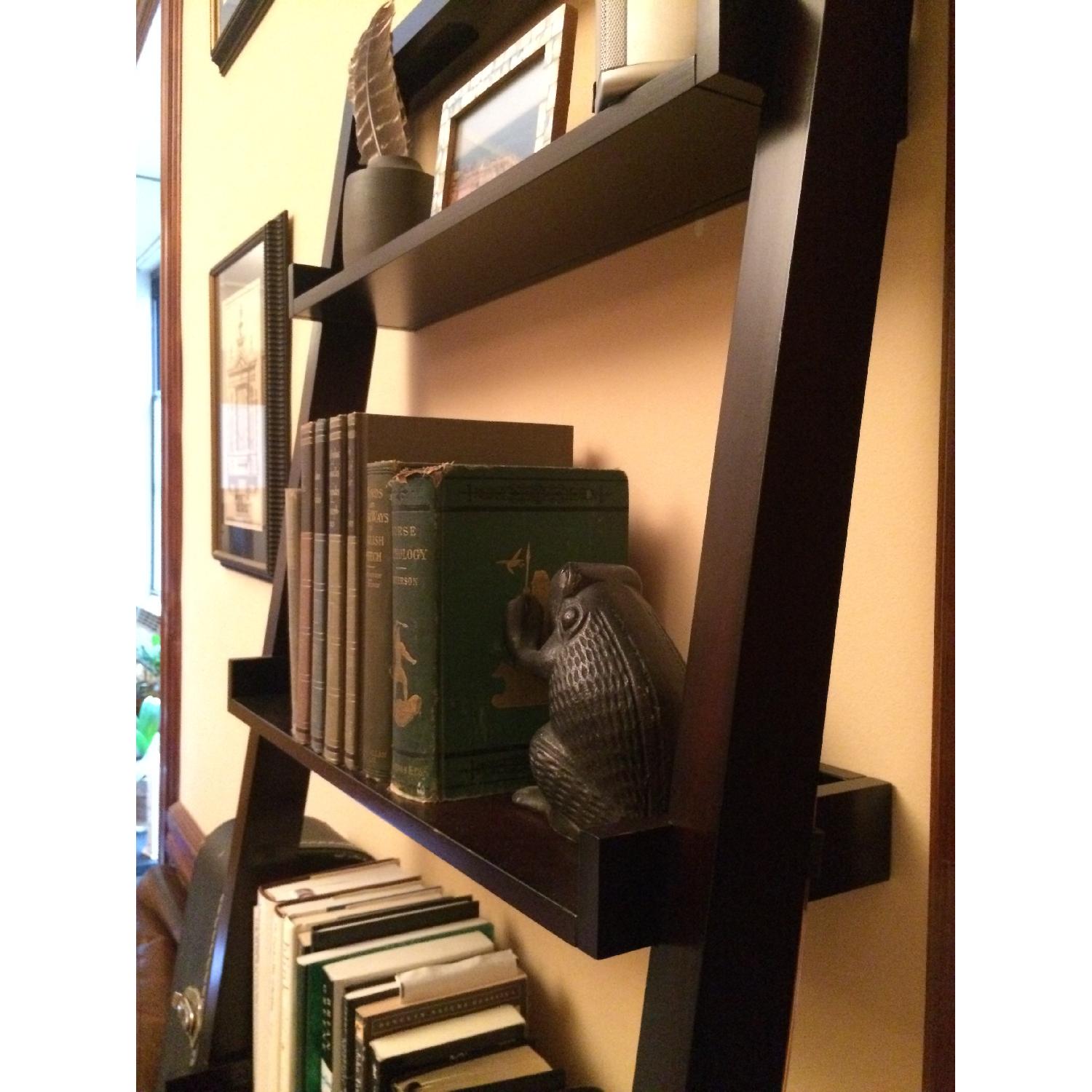 Crate & Barrel Sloane Leaning Bookshelf - image-2