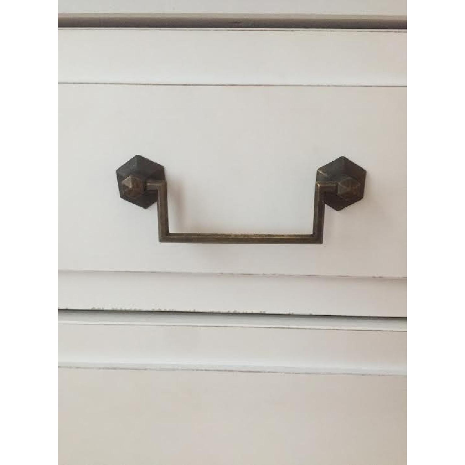 Crate & Barrel Larsson White 5 Drawer Dresser - image-3