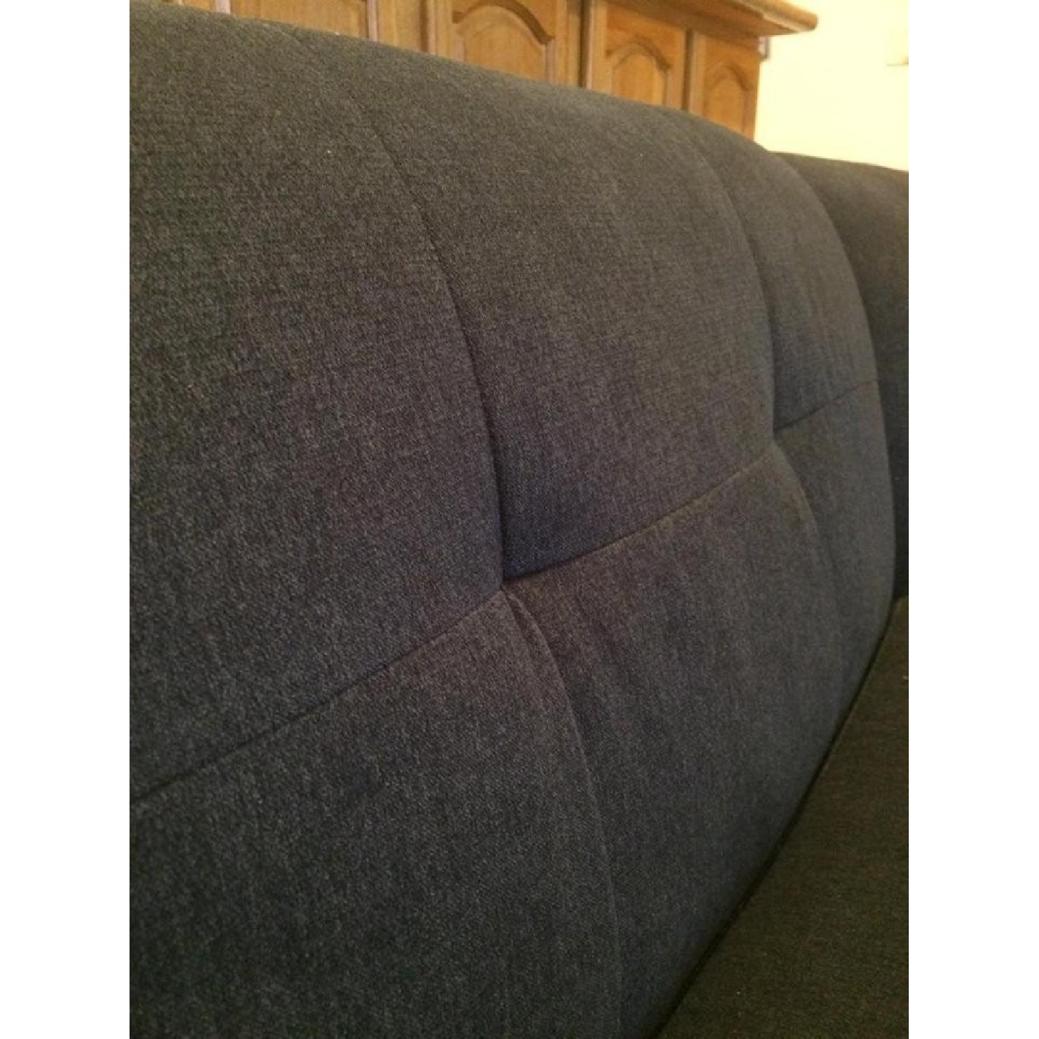 Raymour & Flanigan 4-Piece Microfiber Modular Sectional Sofa - image-2