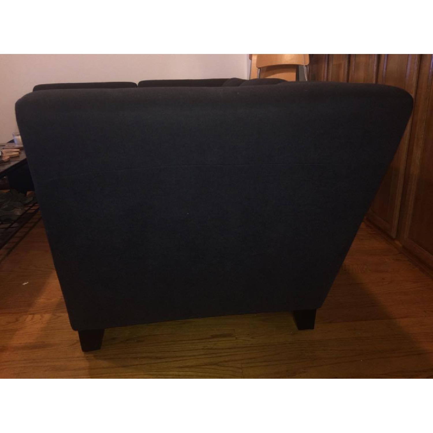 Raymour & Flanigan 4-Piece Microfiber Modular Sectional Sofa - image-3