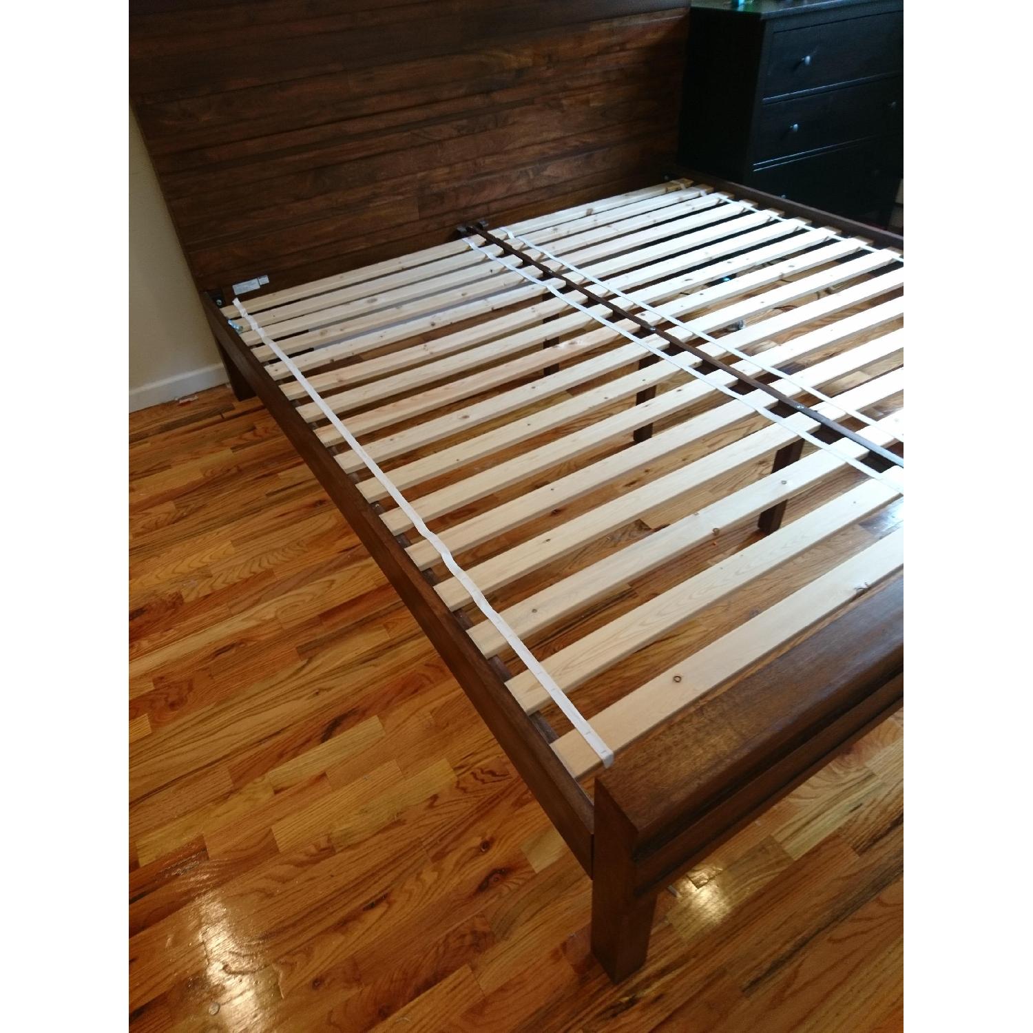 West Elm Stria King Bed Frame - image-1