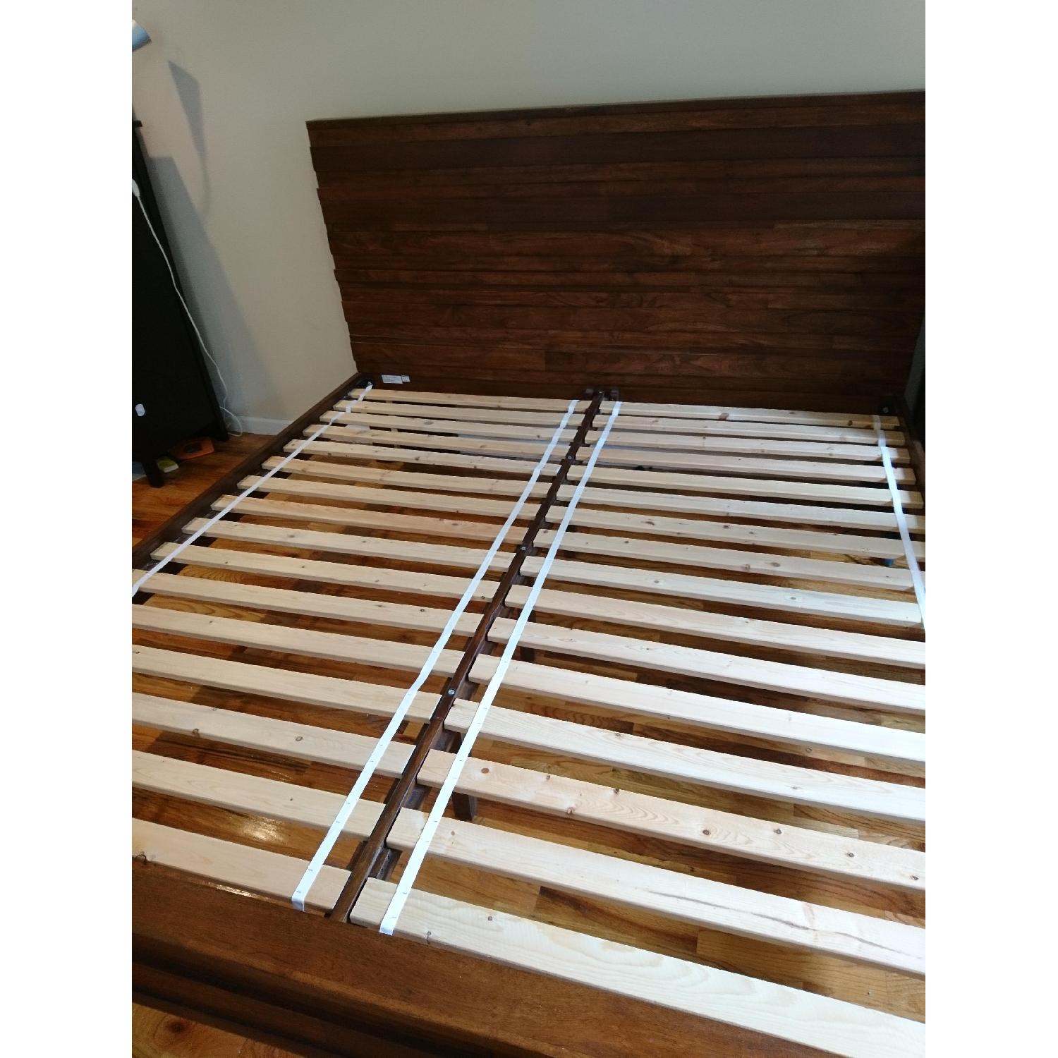 West Elm Stria King Bed Frame - image-3