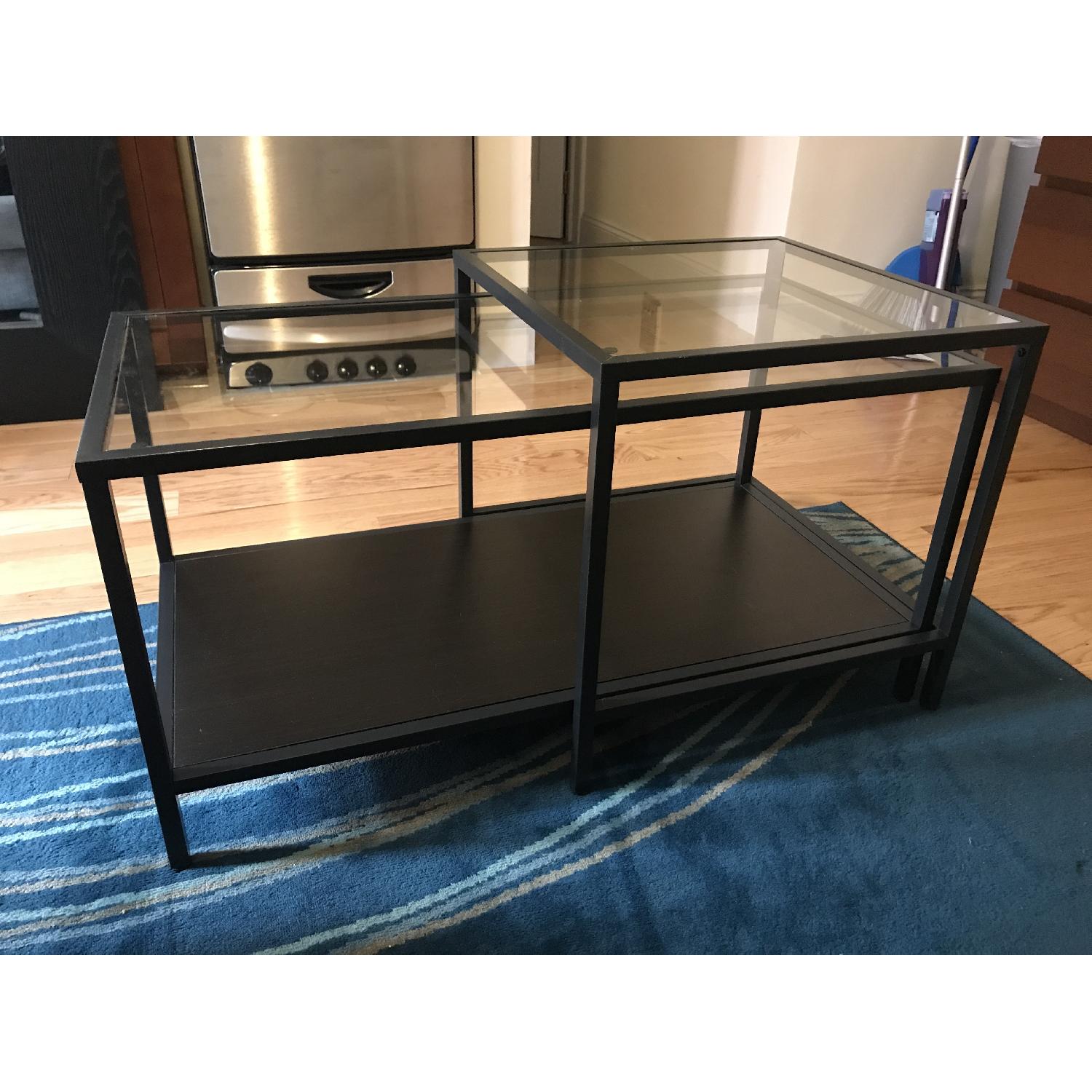 Ikea Vittsjo Nesting Coffee Tables AptDeco