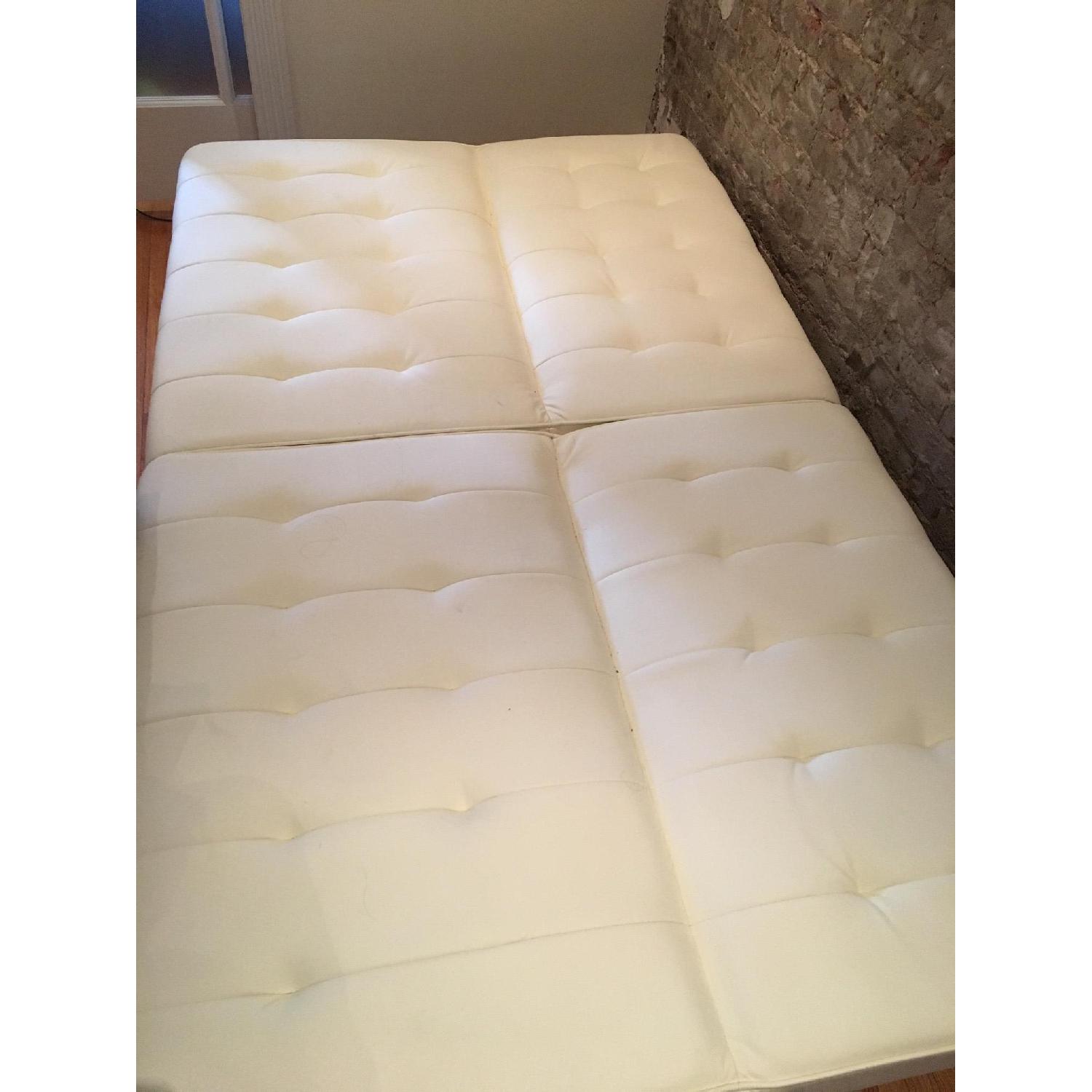 DHP Furniture Emily Convertible Faux Leather Futon - image-4