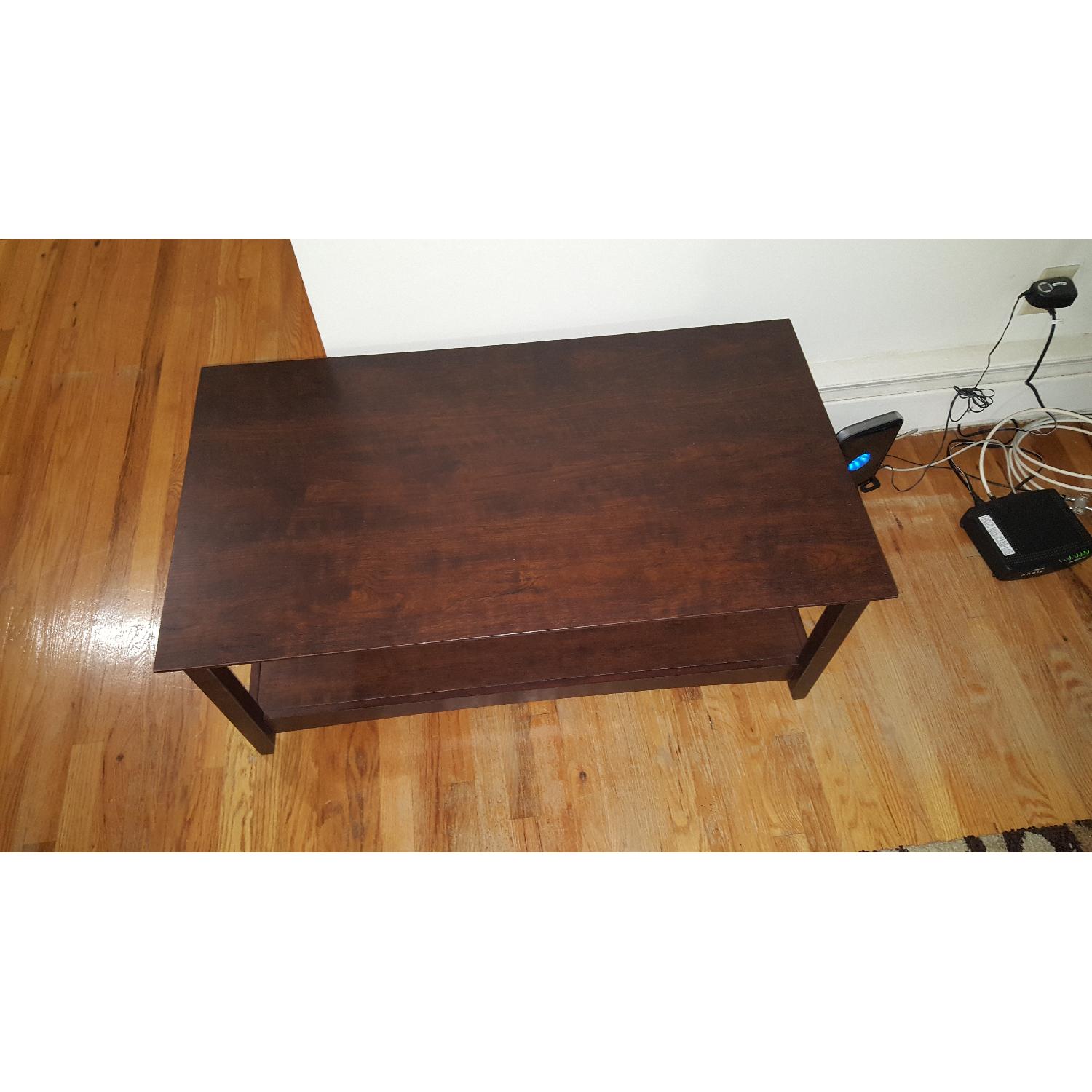 Ashley's Wooden Center Table - image-1