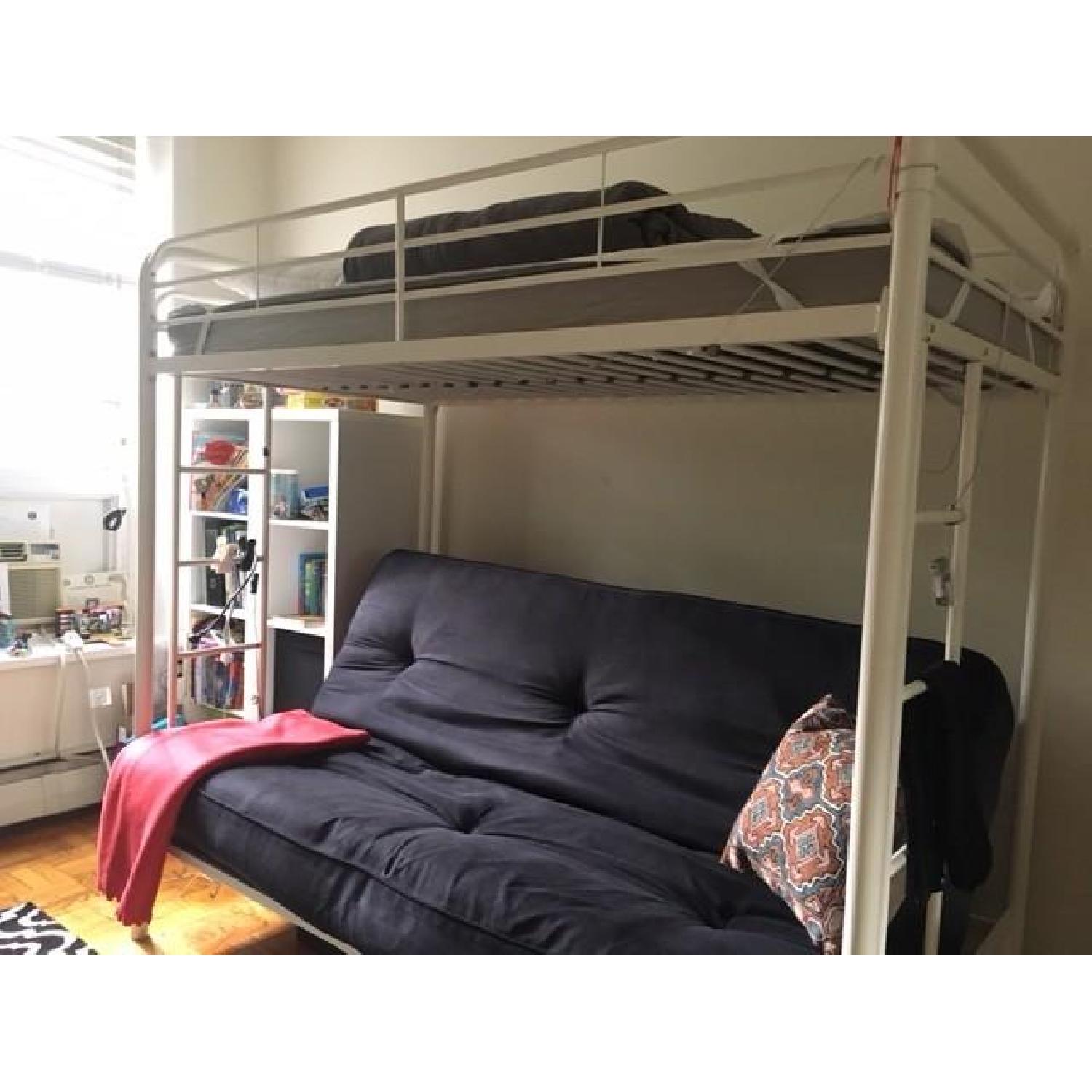 DHP Furniture Twin Over Futon Bunk Bed AptDeco