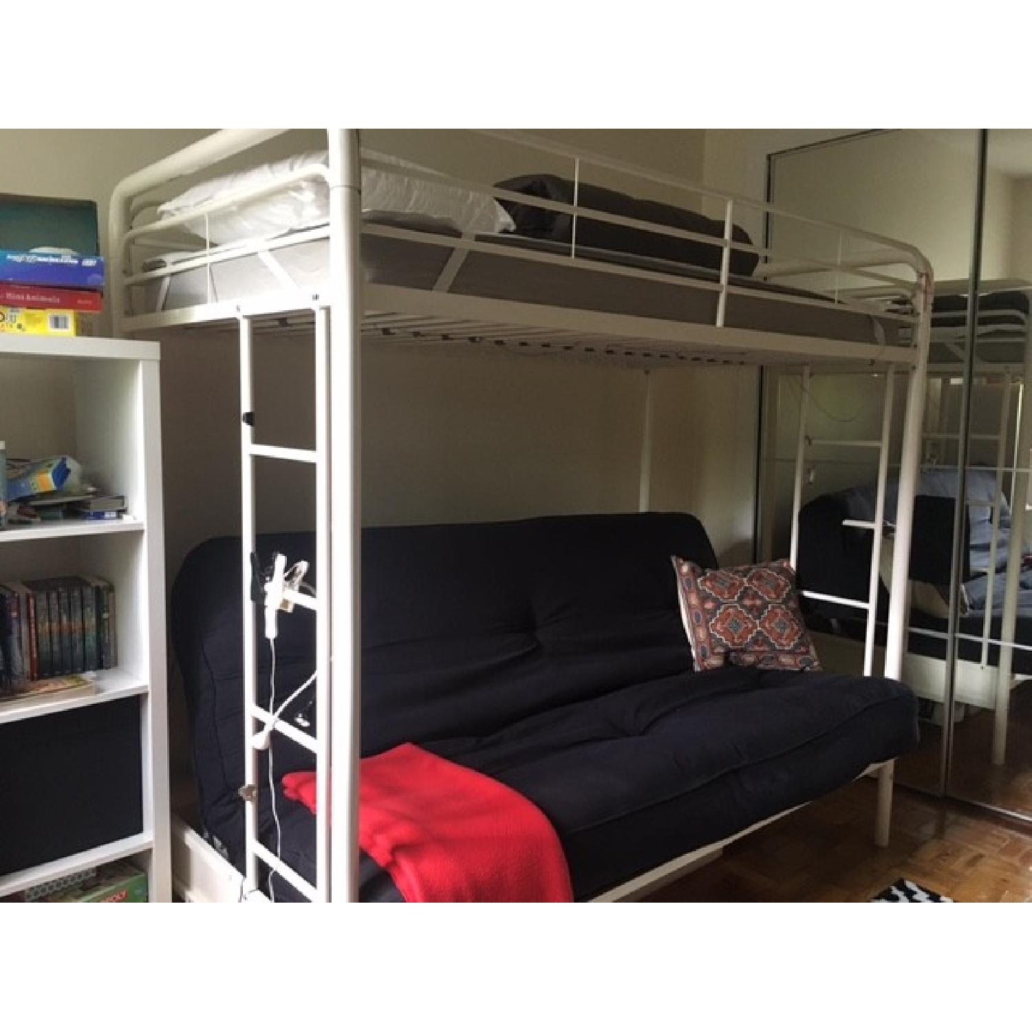 DHP Furniture Twin Over Futon Bunk Bed AptDeco