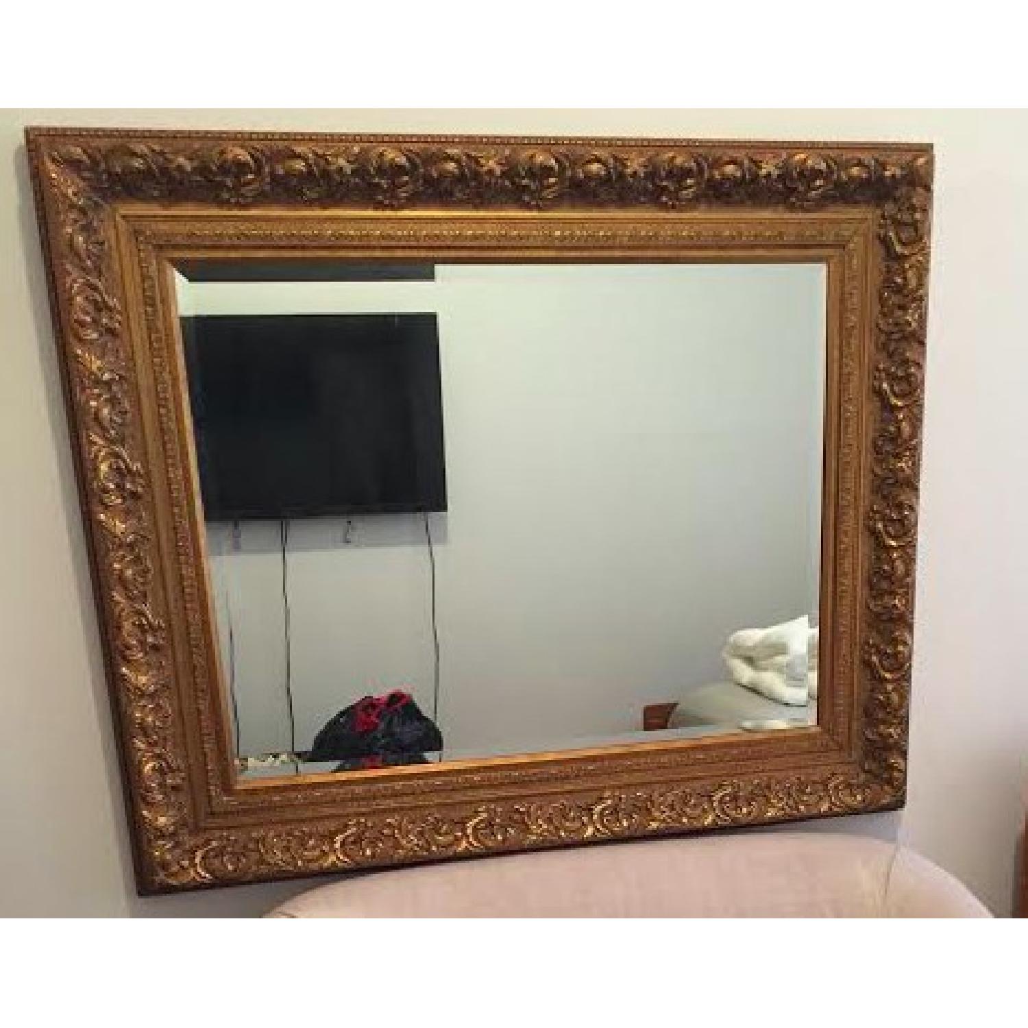 Large Vintage Victorian-Style Mirror - image-2