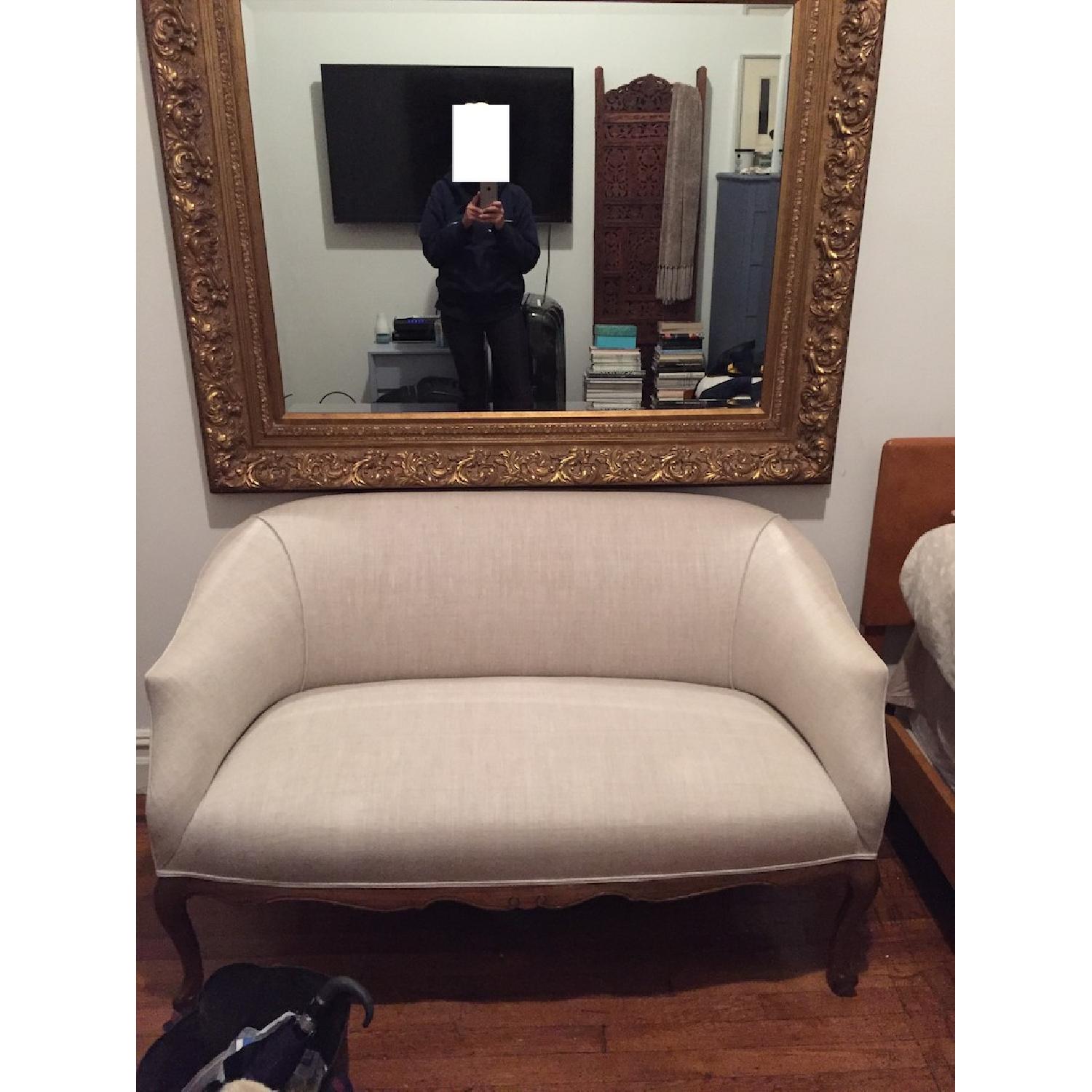 Large Vintage Victorian-Style Mirror - image-3