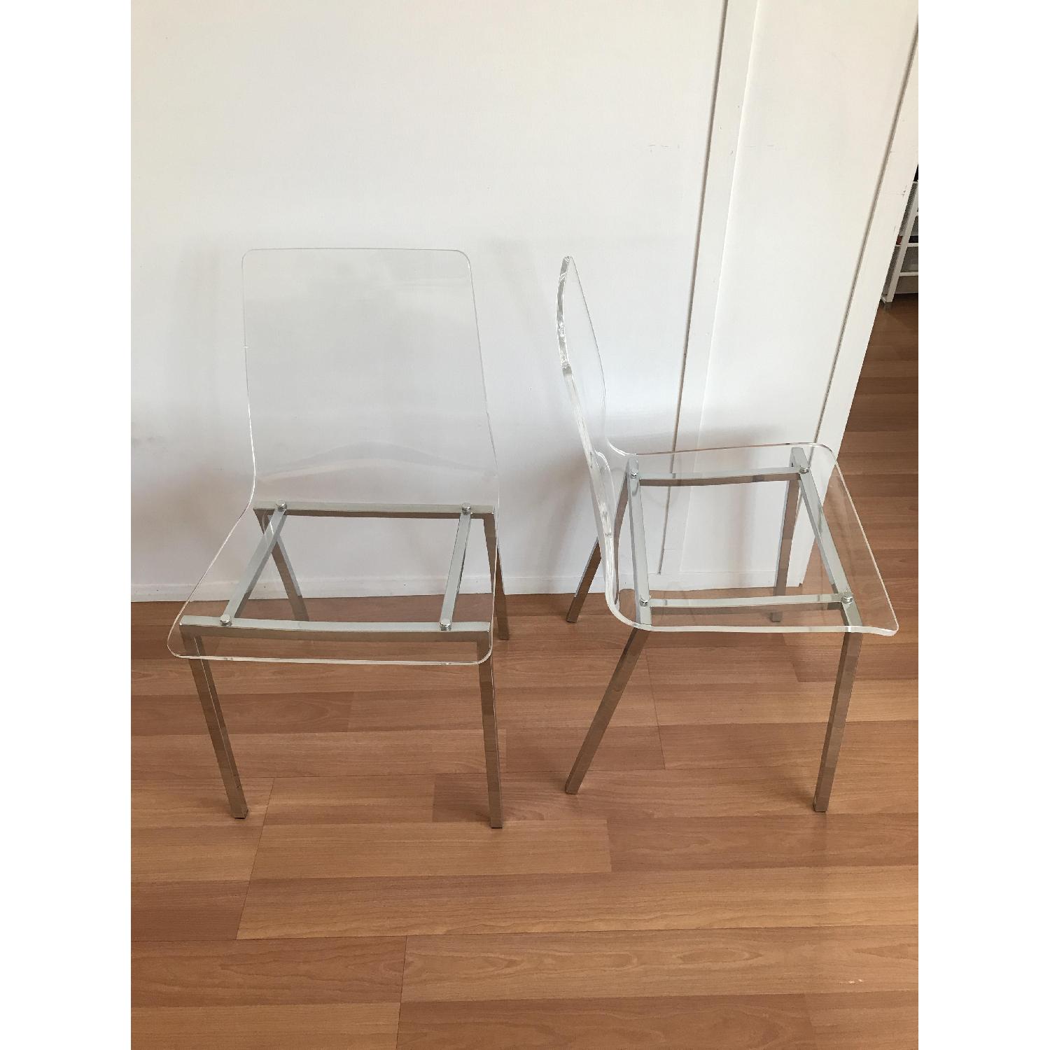 CB2 Vapor Acrylic Chair - image-2