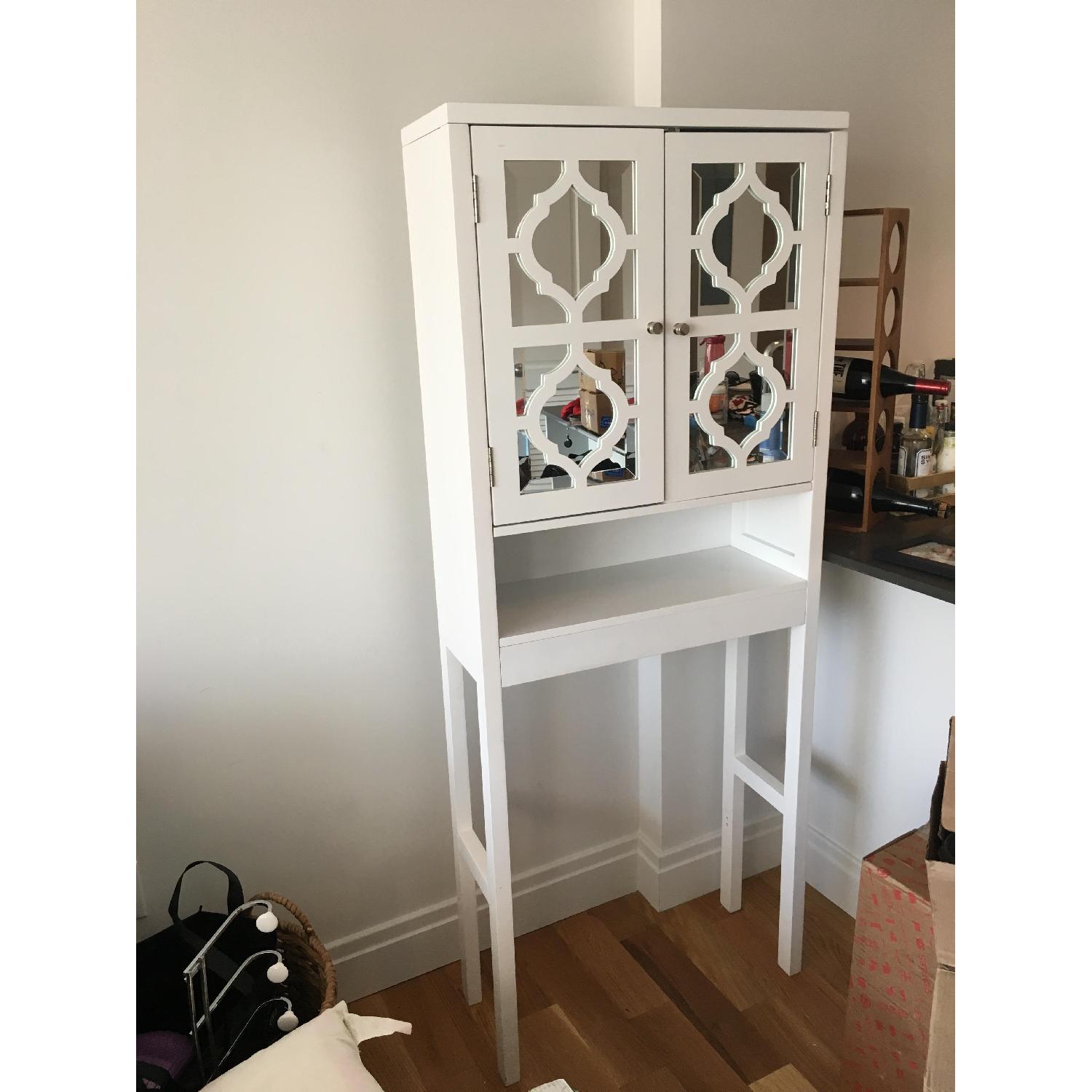 One Kings Lane Mirrored Bathroom Etagere - image-1