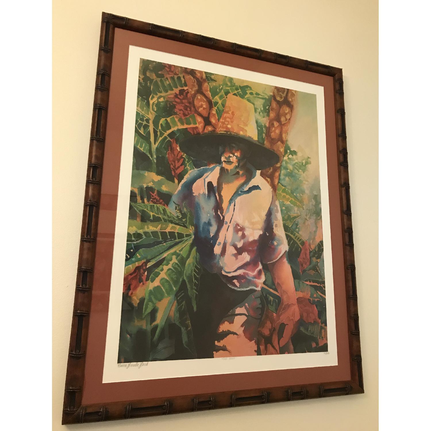 Monica Linville Laird Don Jesus Original Watercolor Painting - image-1