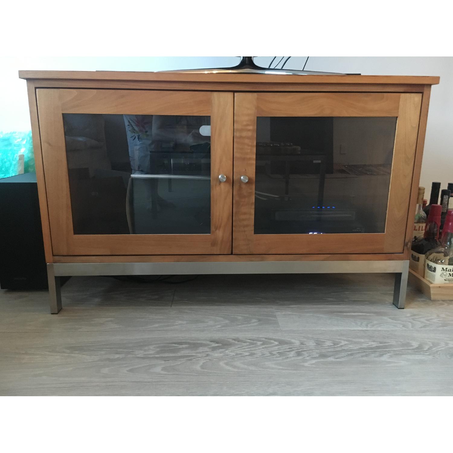 Room & Board Linear Walnut Media Storage - image-2