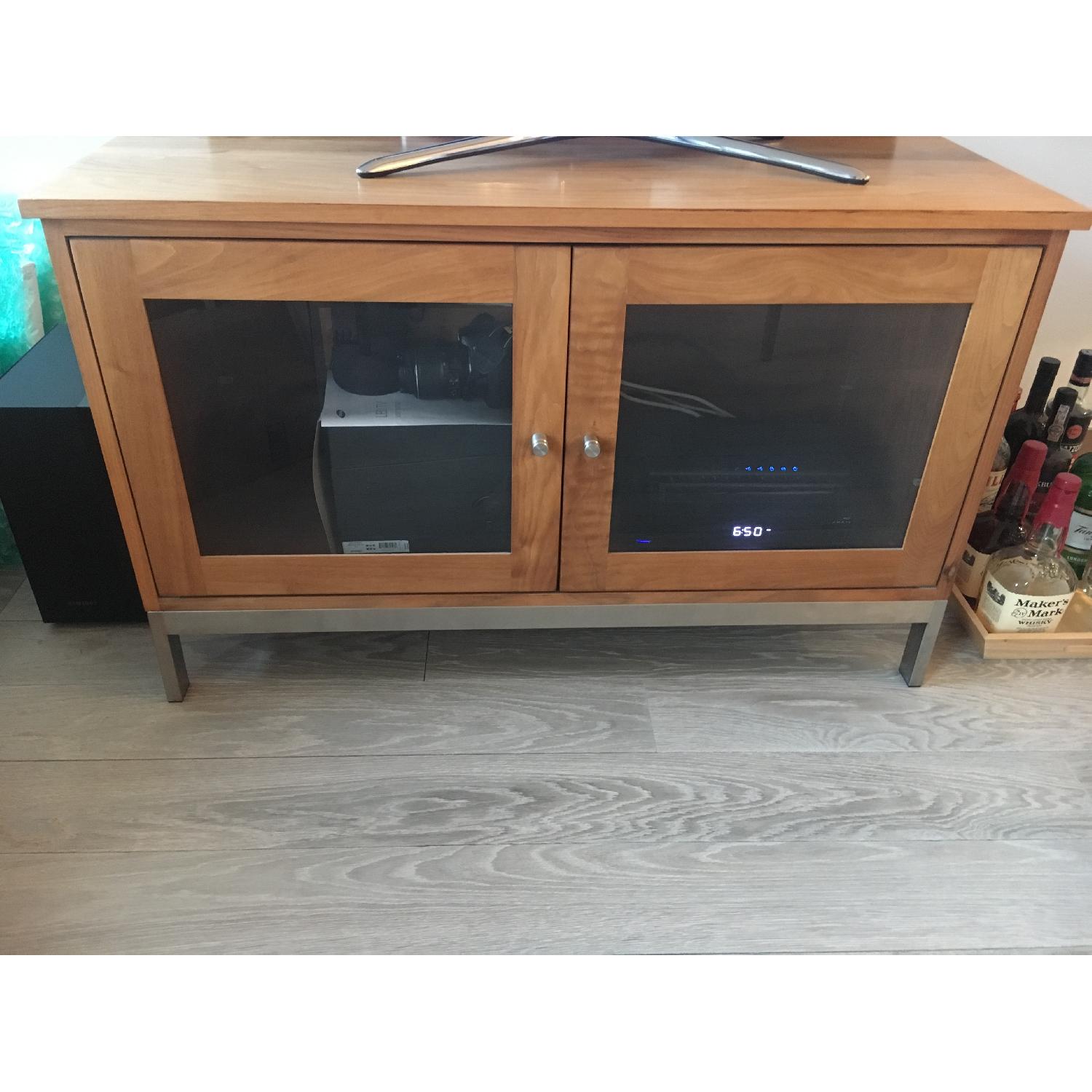 Room & Board Linear Walnut Media Storage - image-3