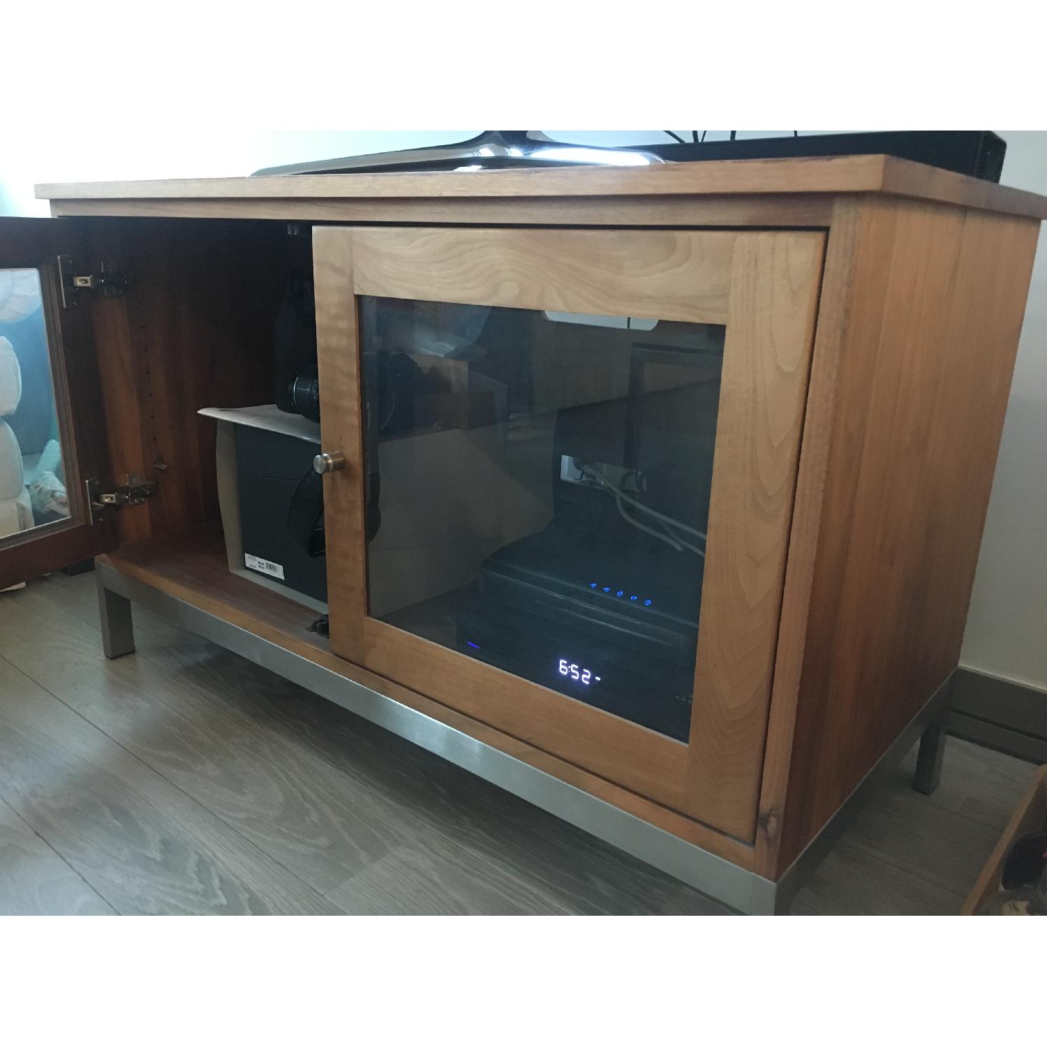 Room & Board Linear Walnut Media Storage - image-5