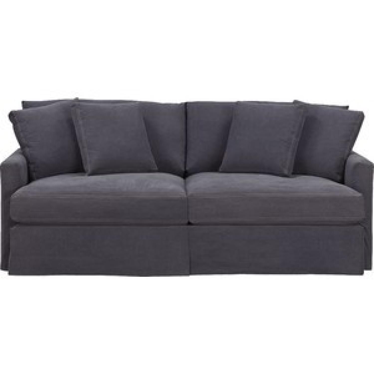 Crate & Barrel Lounge Sofa w/ Slipcovers - image-0