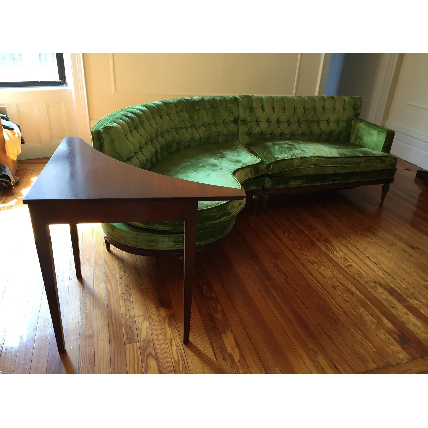 Wood Corner Table - image-4