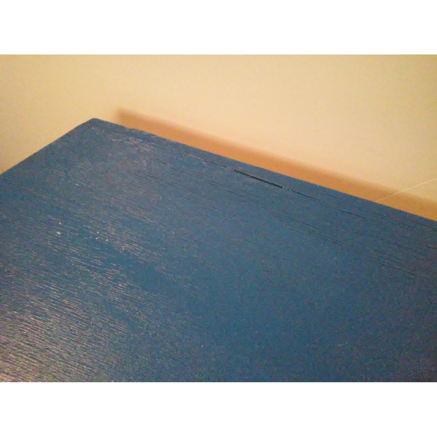 Vintage Royal Blue Side Table - image-6