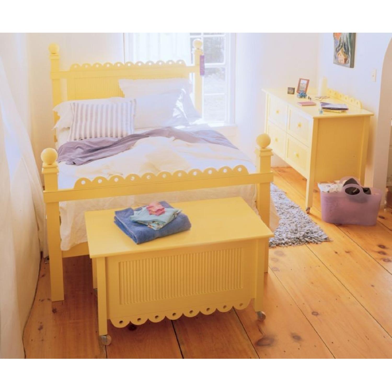 Maine Cottage Wooden Yellow Twin Bed - image-4